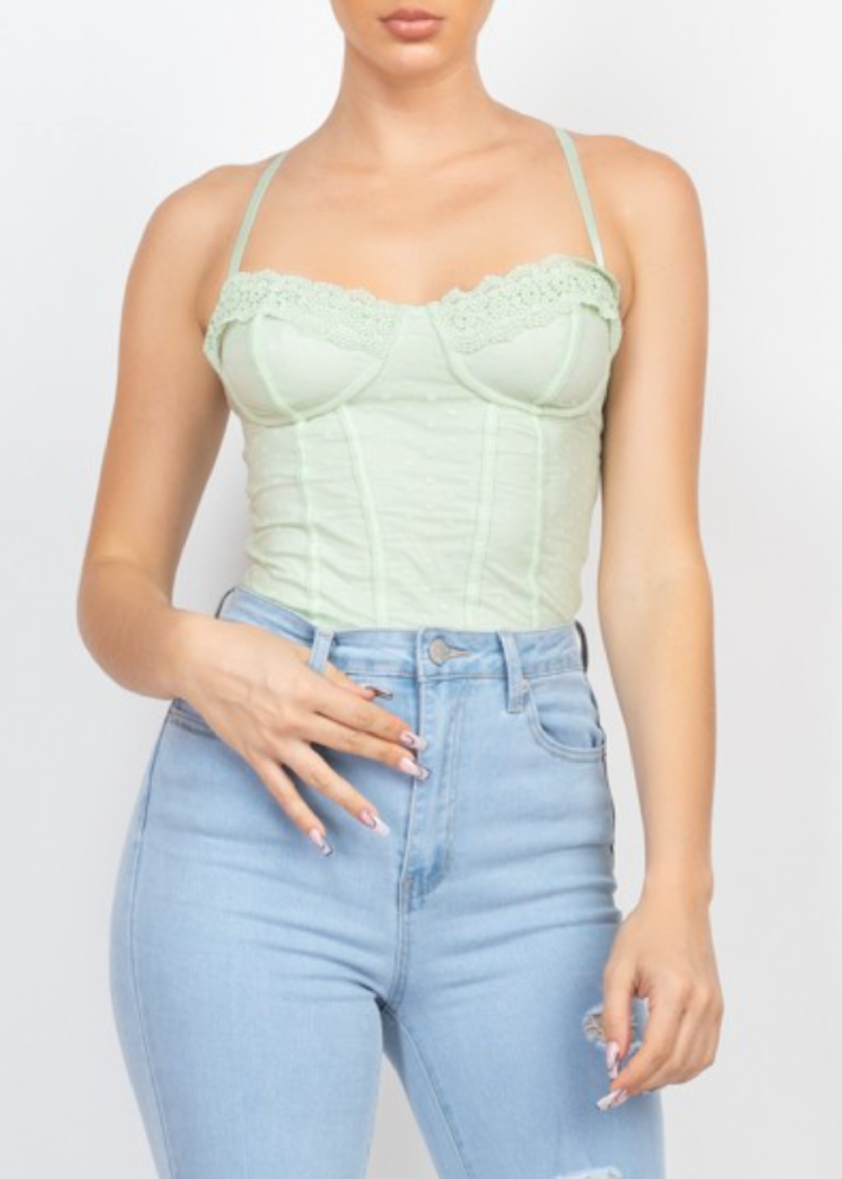 Sola y Triste Bodysuit Top