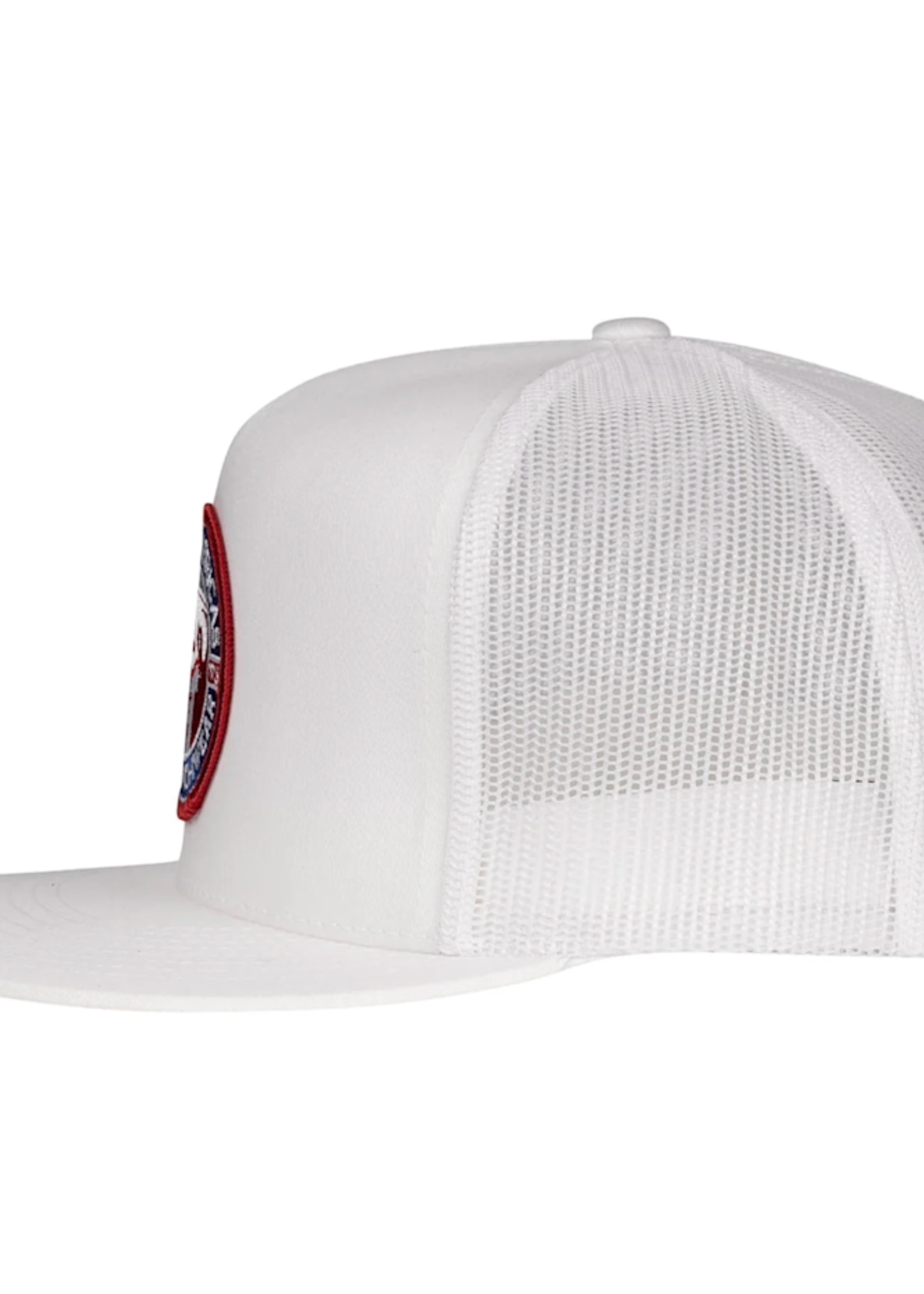 Lazy J Ranch White Tejas Classic Five Panel Trucker Hat