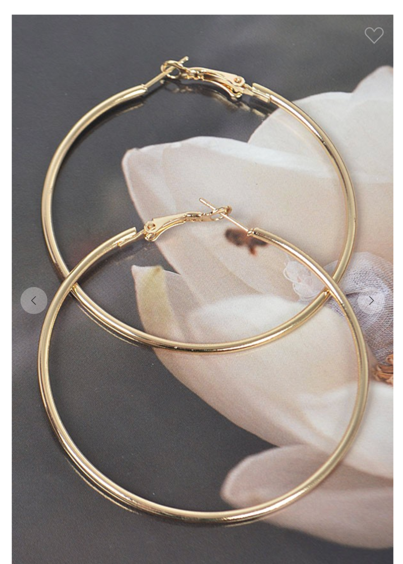 Already Moved On Hoop Earrings