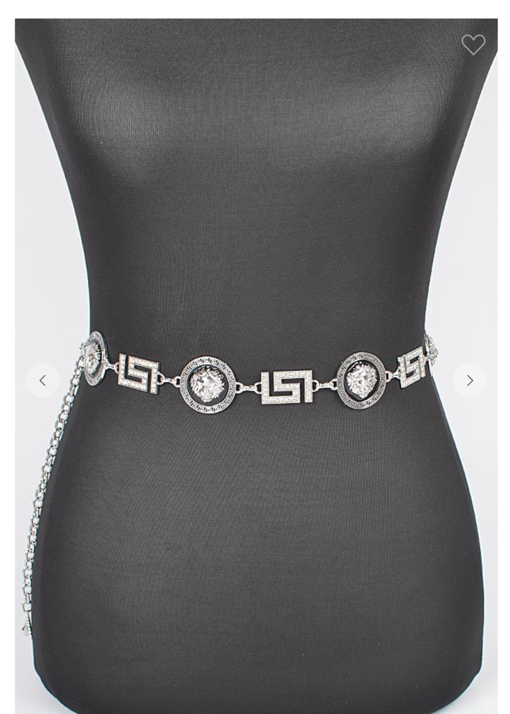 Just Living Life Chain Belt