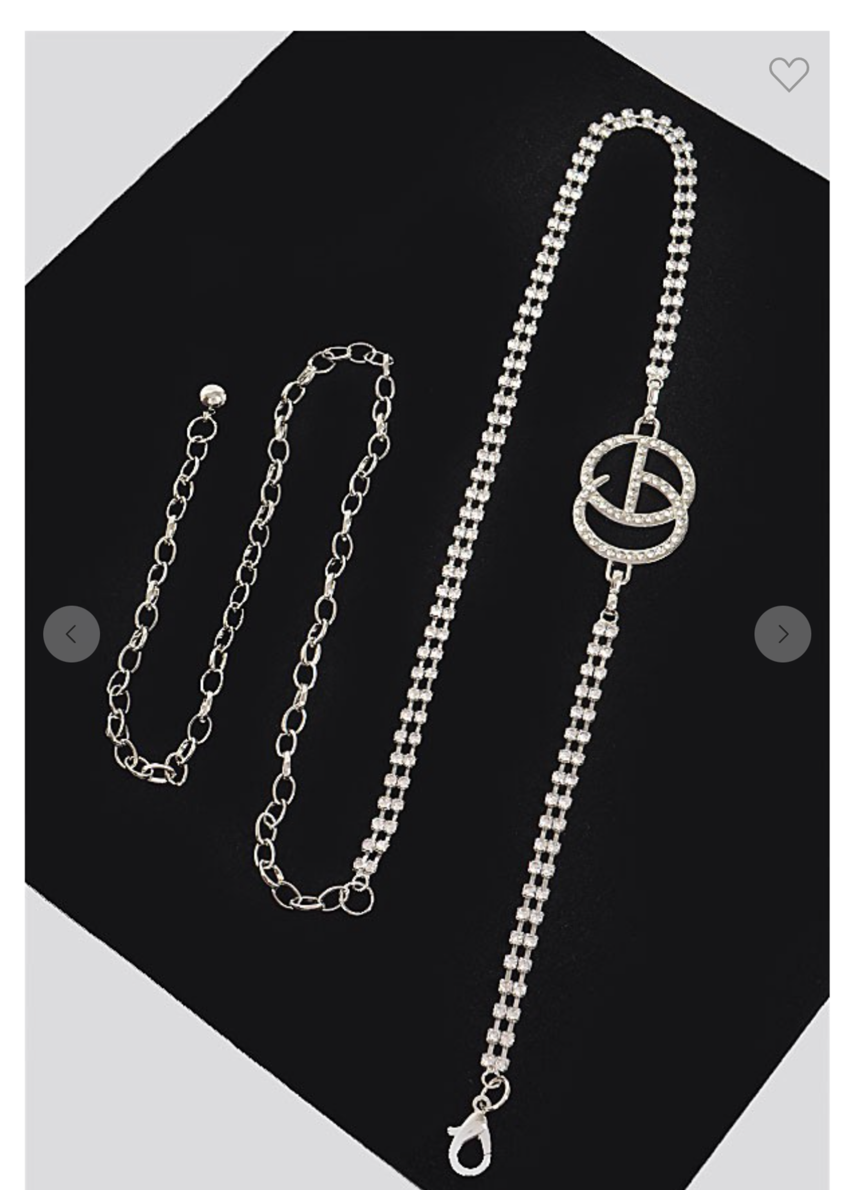 No More Drama Chain Belt