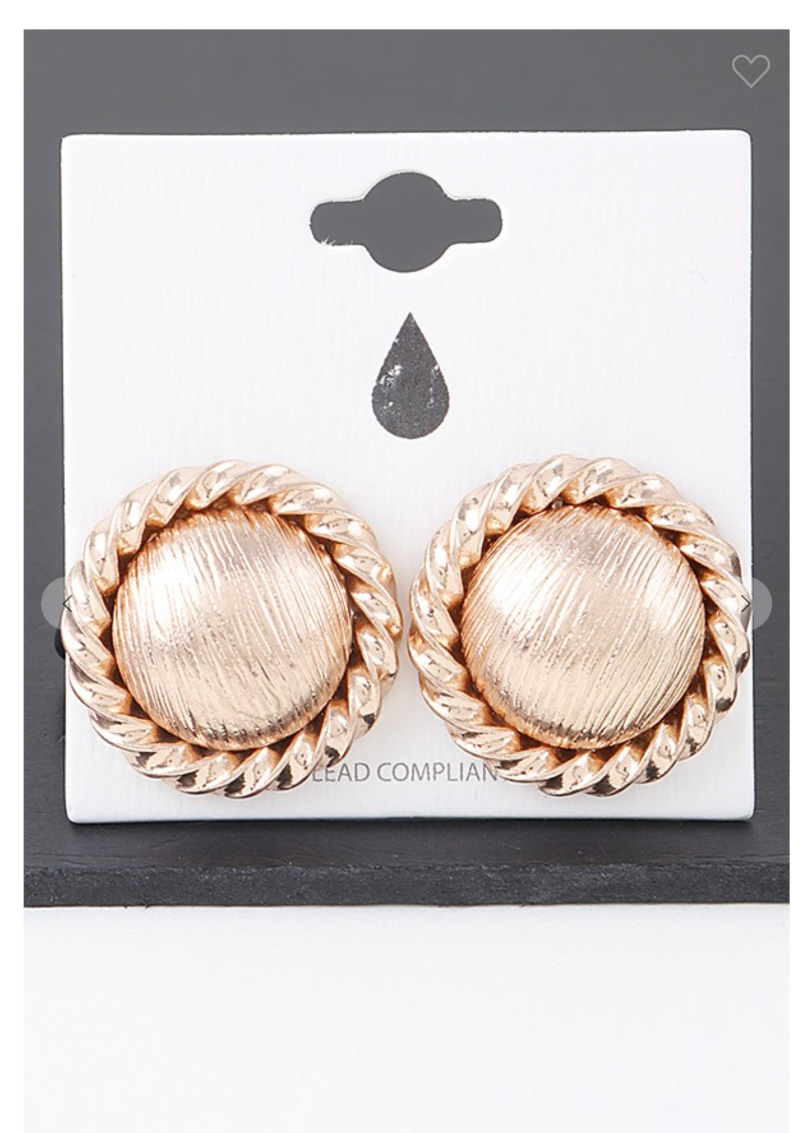On The Daily Stud Earrings