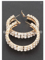 Changing The Game Hoop Earrings