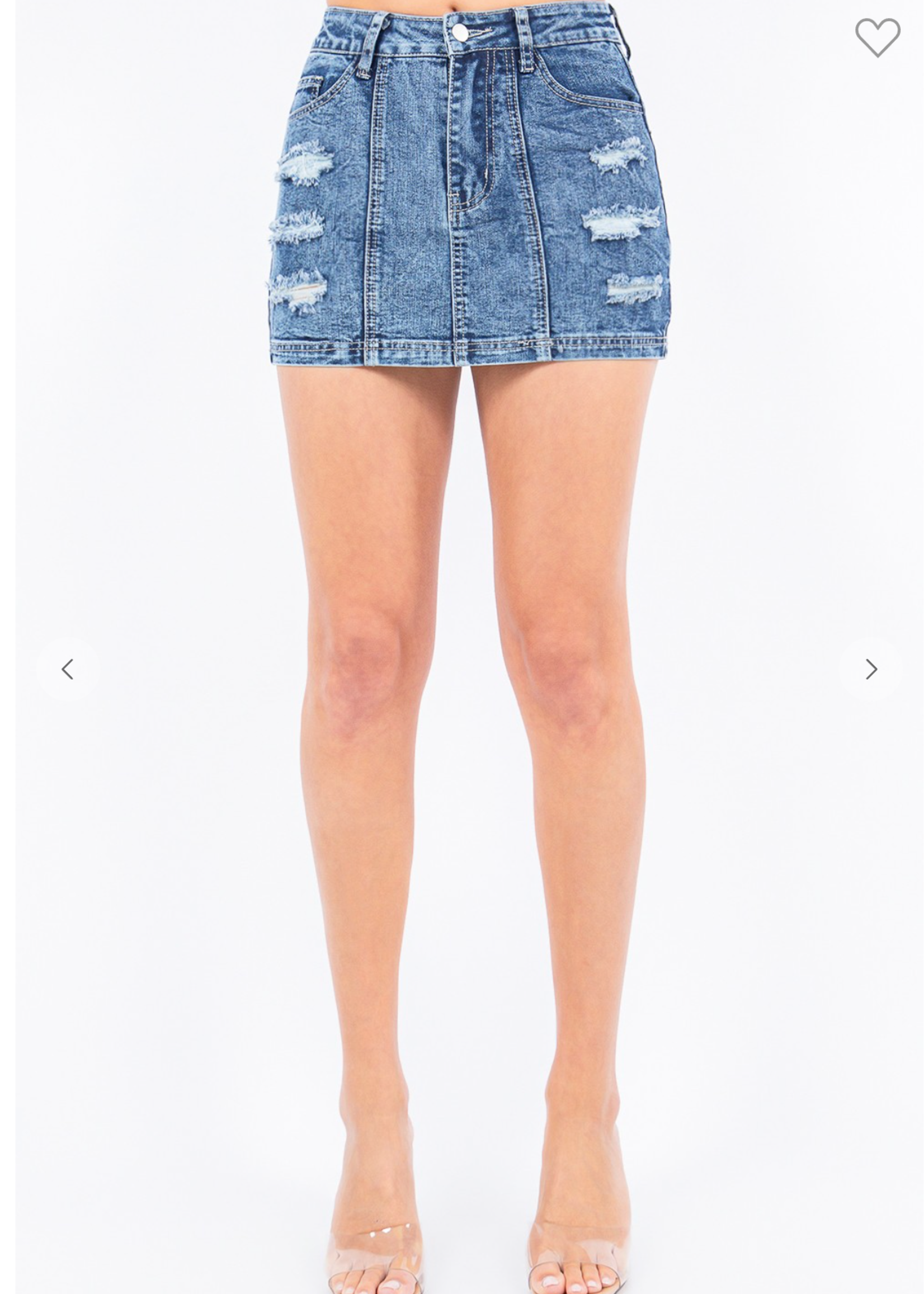 Day Time Adventures Denim Skirt