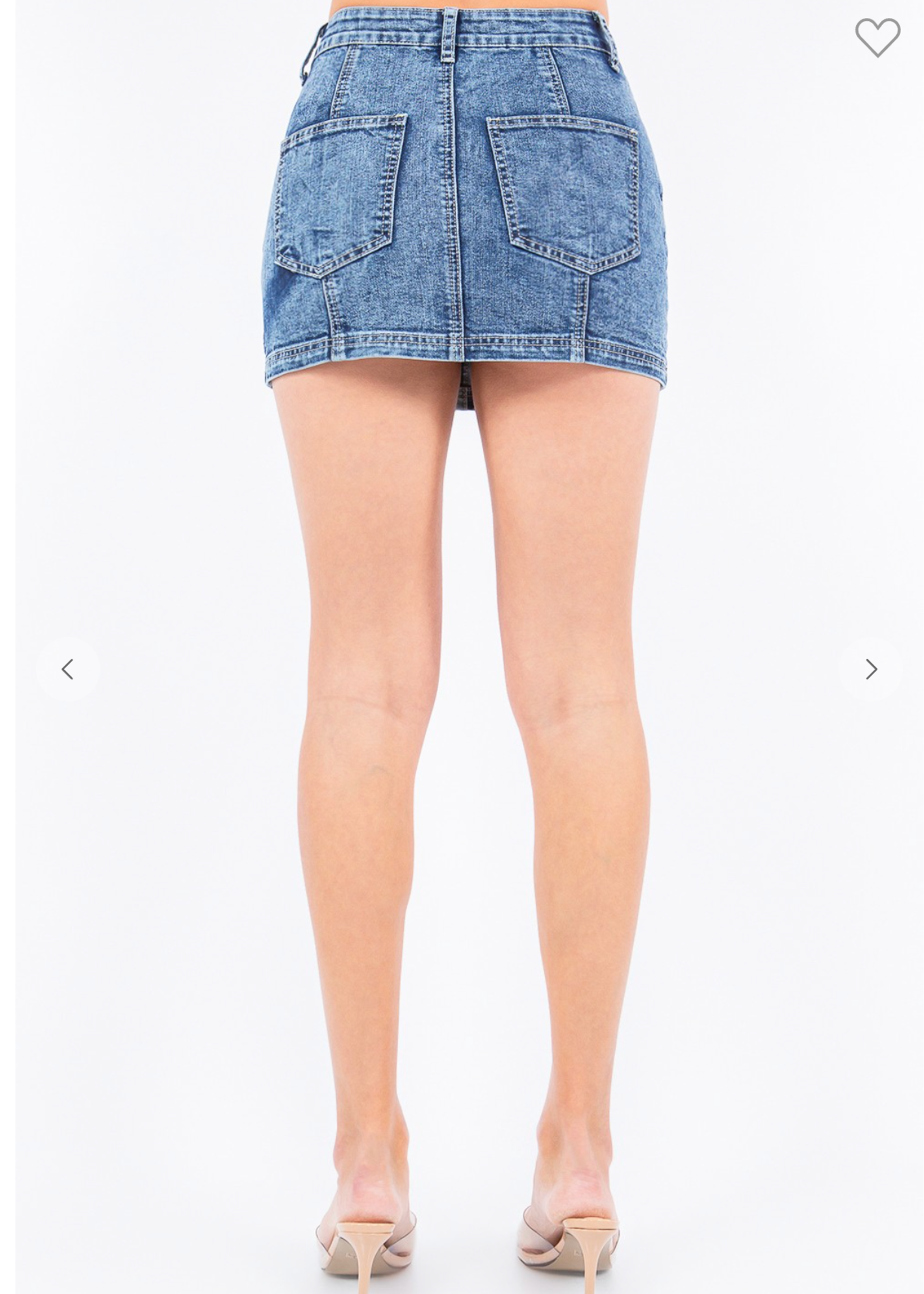 Day Time Adventures Denim Skirt