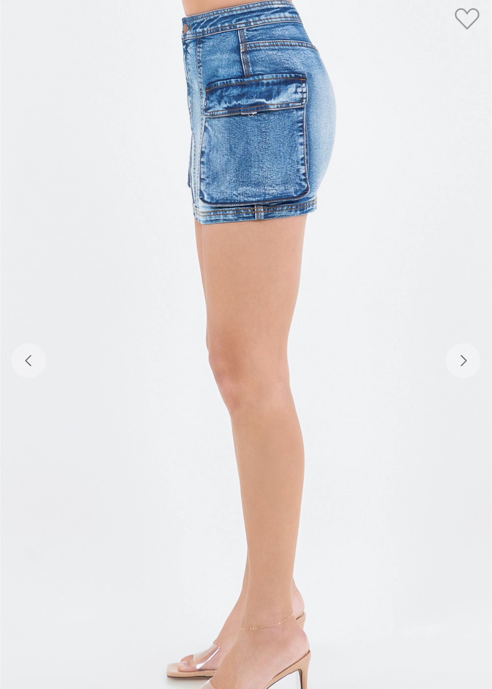I'm Done With You Denim Skirt