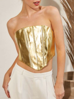 See Me Shinning Tube Top