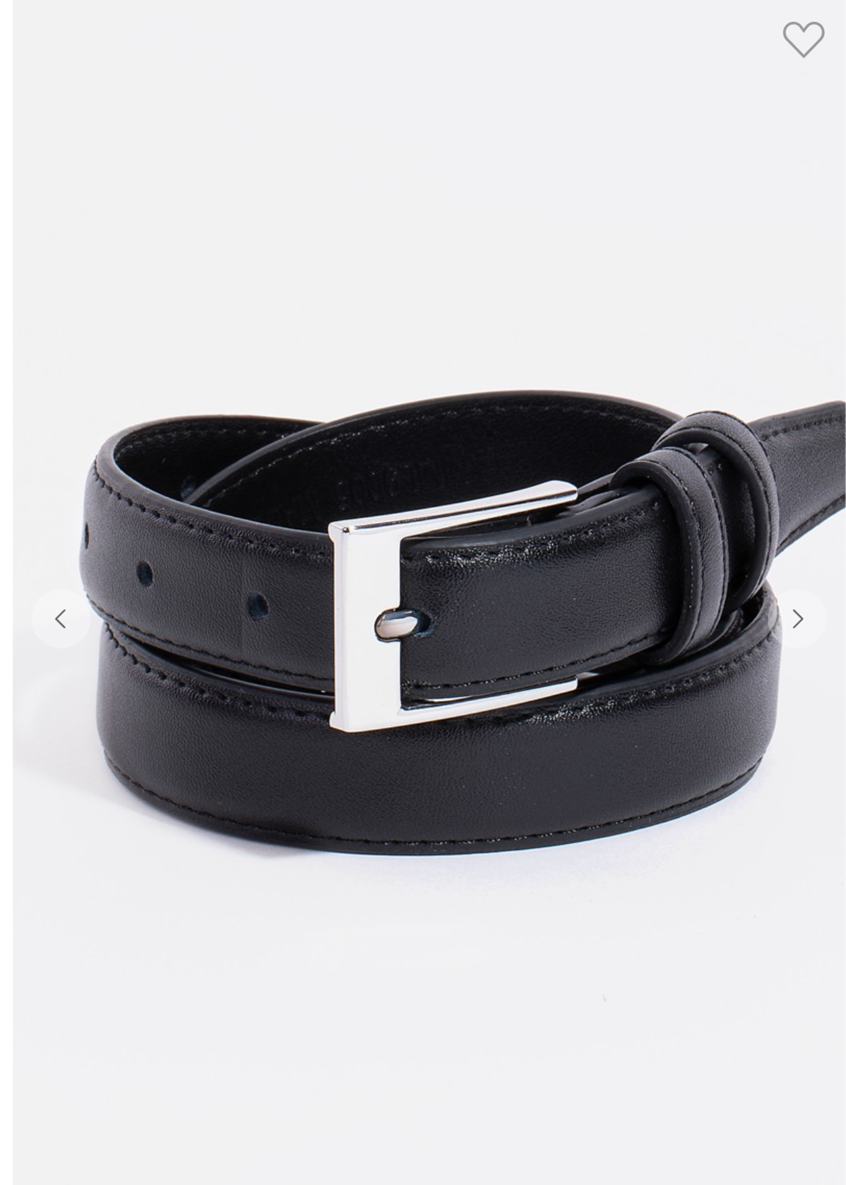 Simple Is The Best Belt