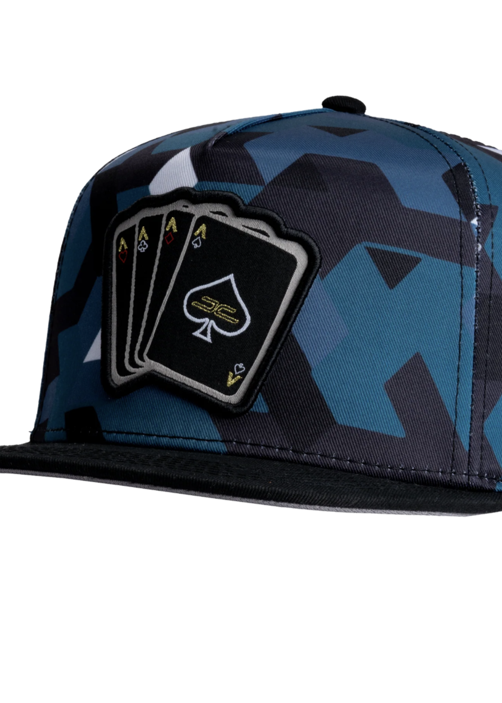 Poker Camo Aqua