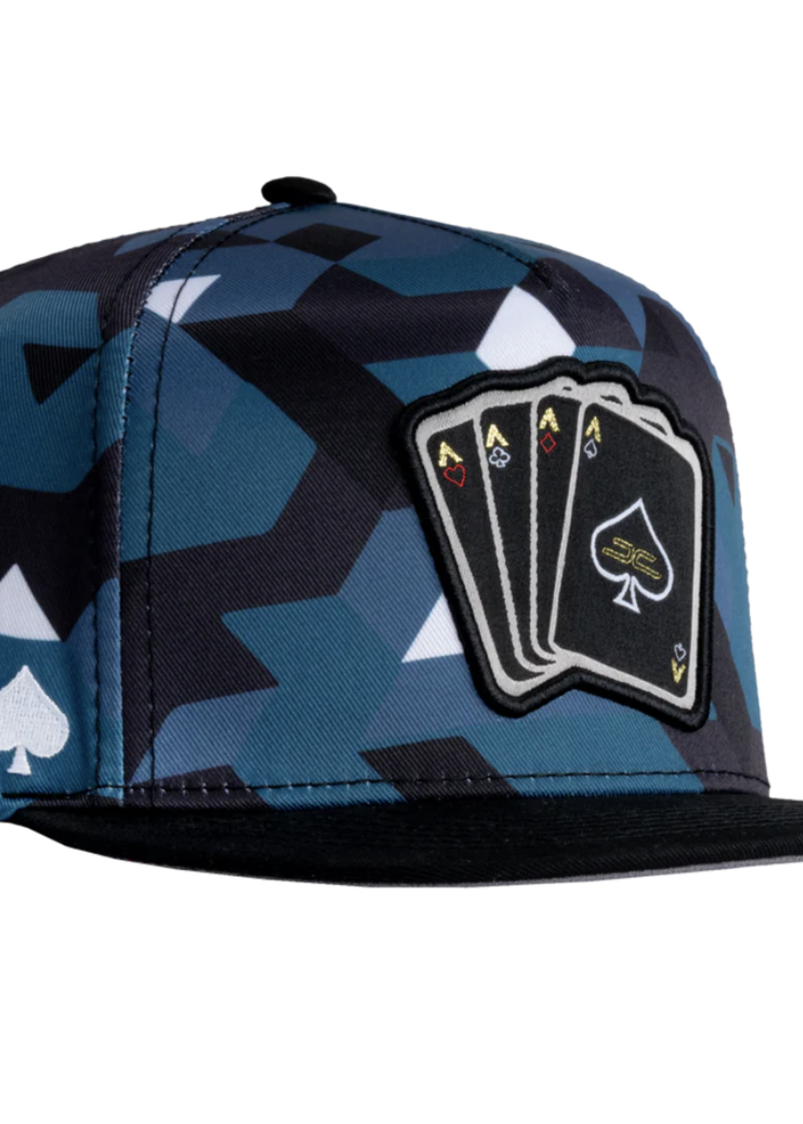 Poker Camo Aqua