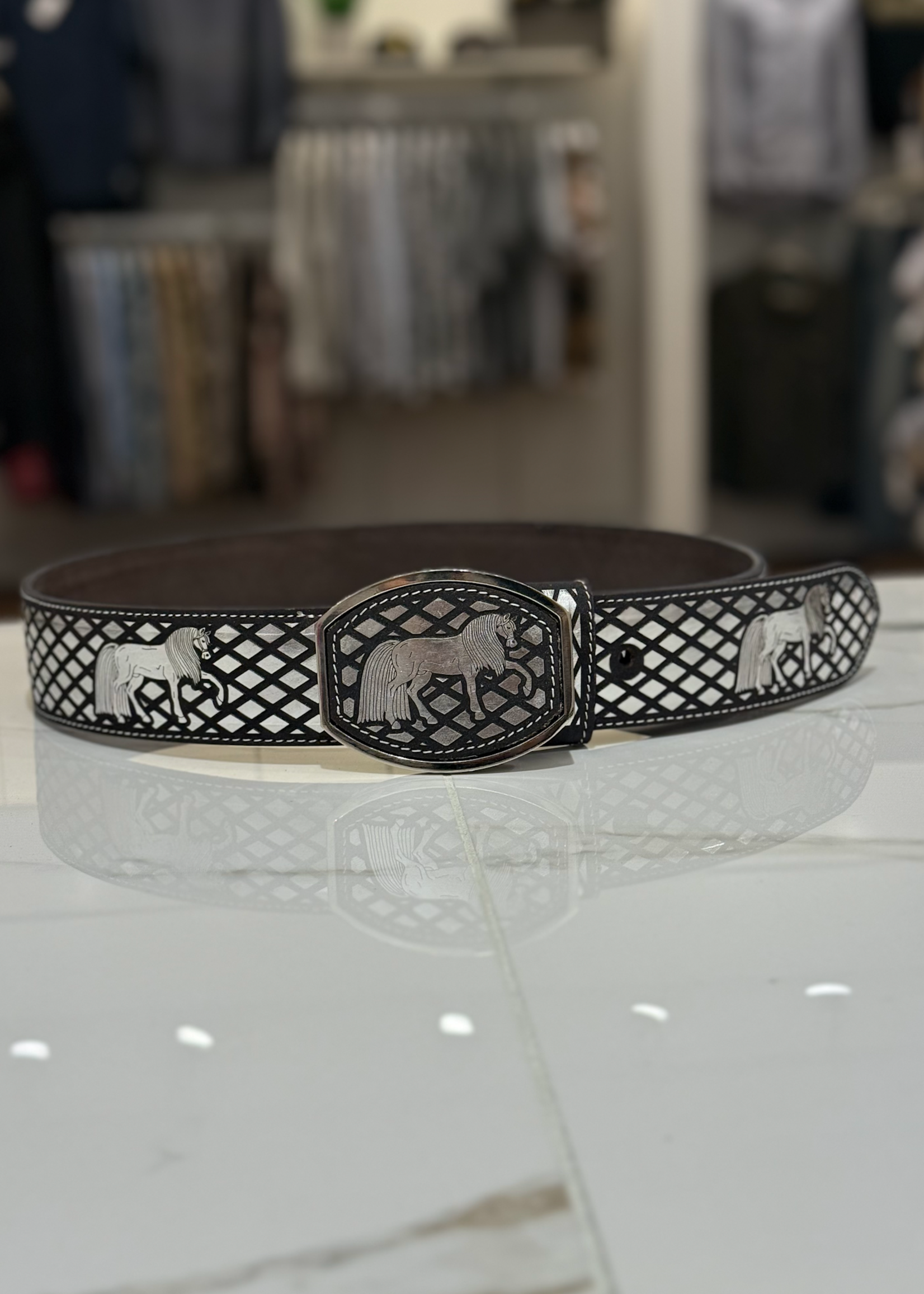 Caballo Plateado Belt