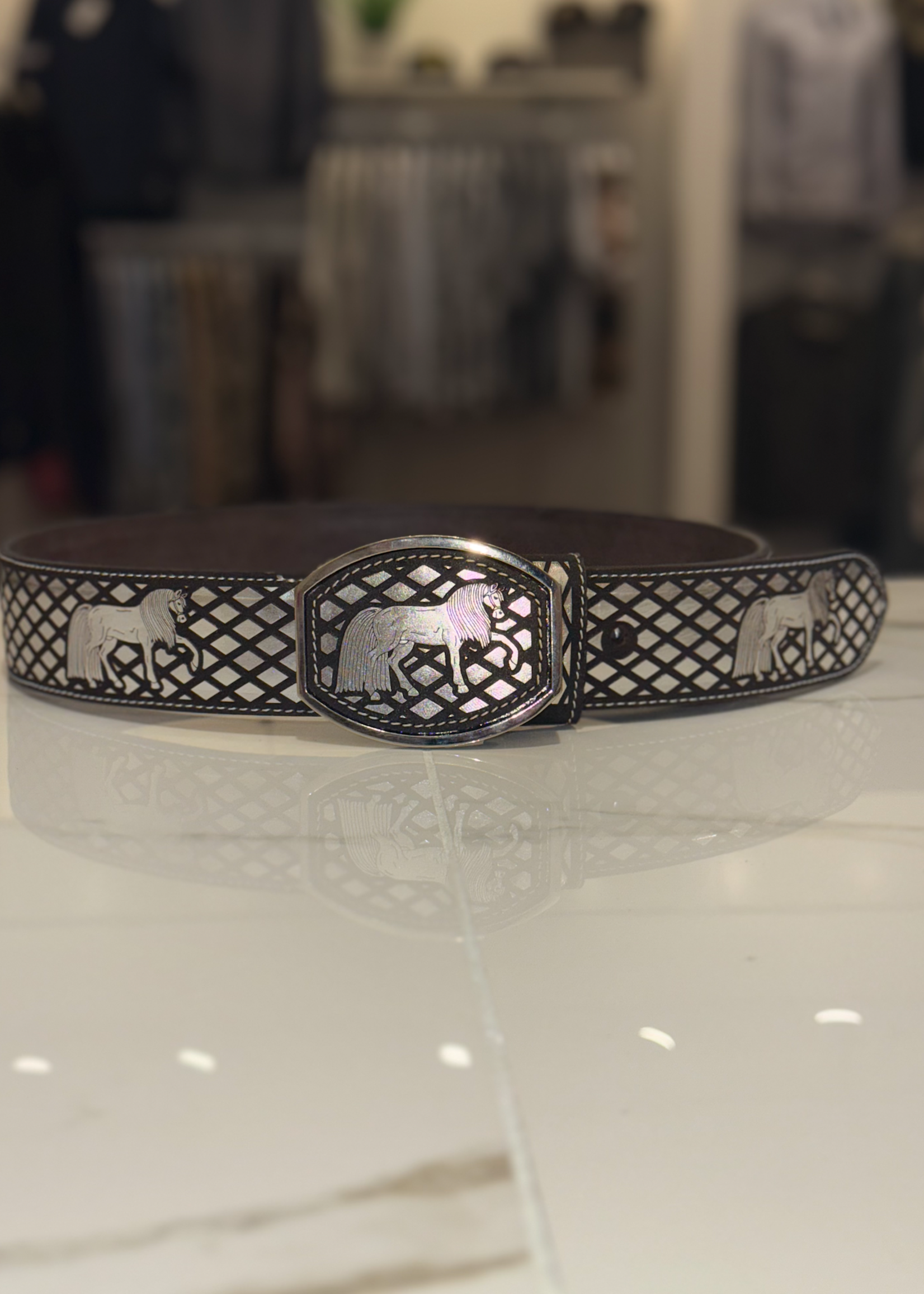 Caballo Plateado Belt