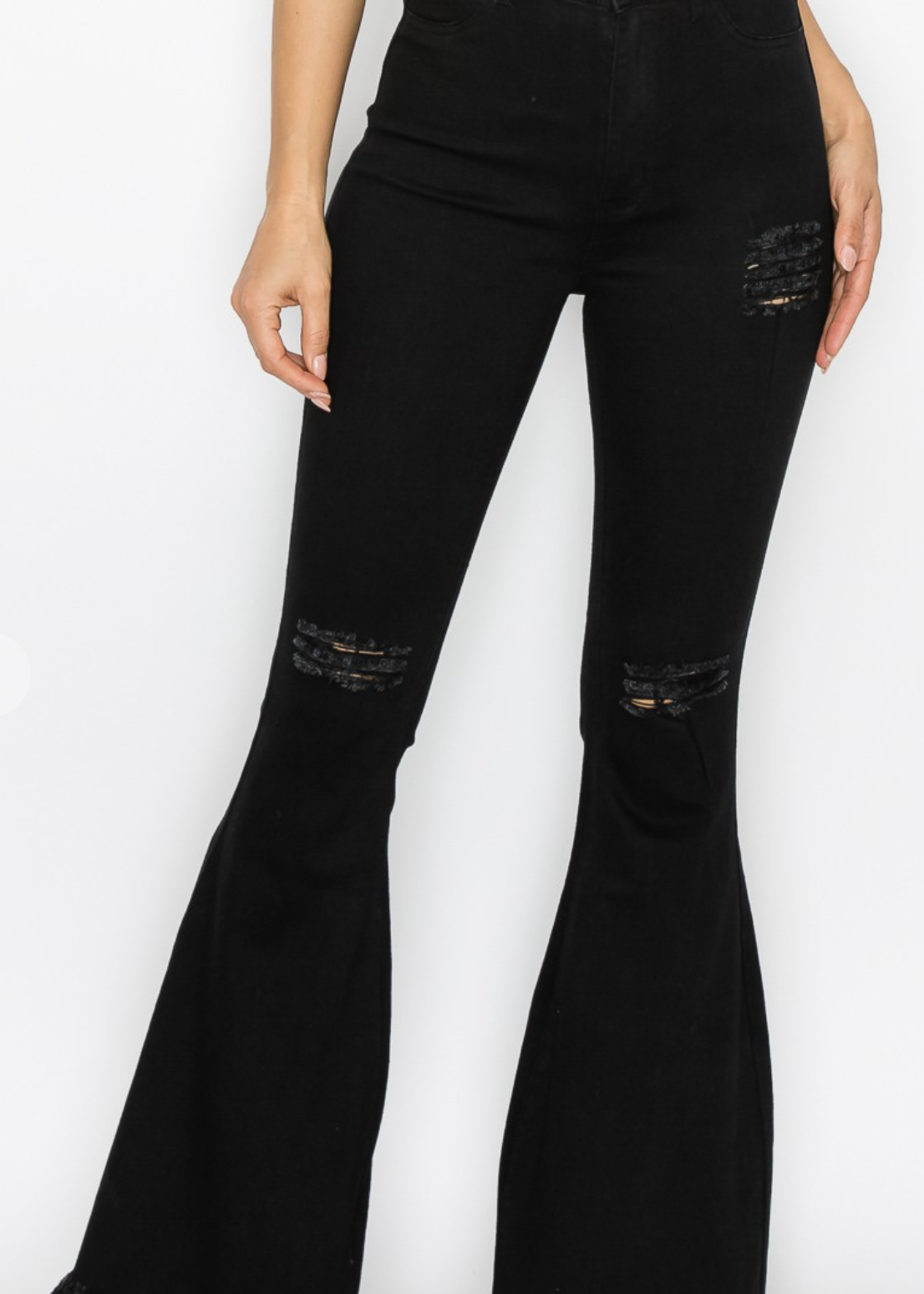Denim Flare High Rise Jean