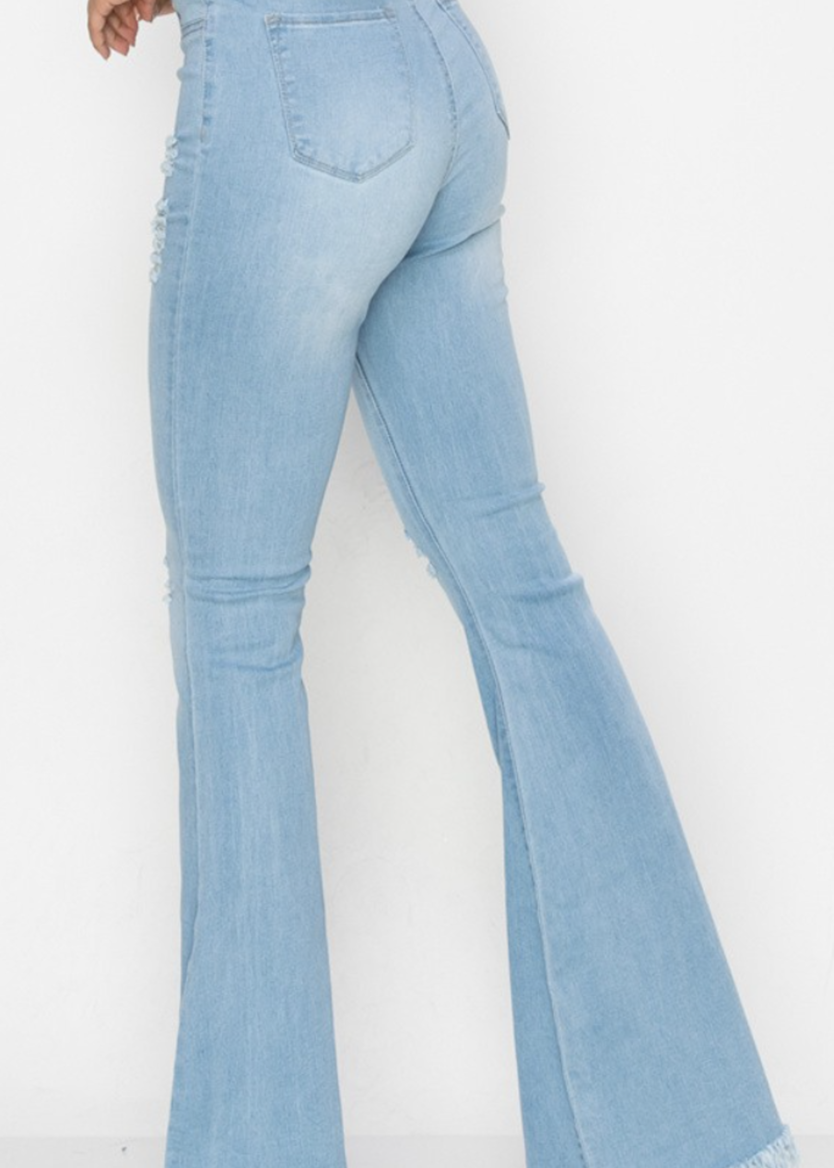 Denim Flare High Rise Jean
