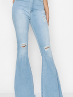 Denim Flare High Rise Jean