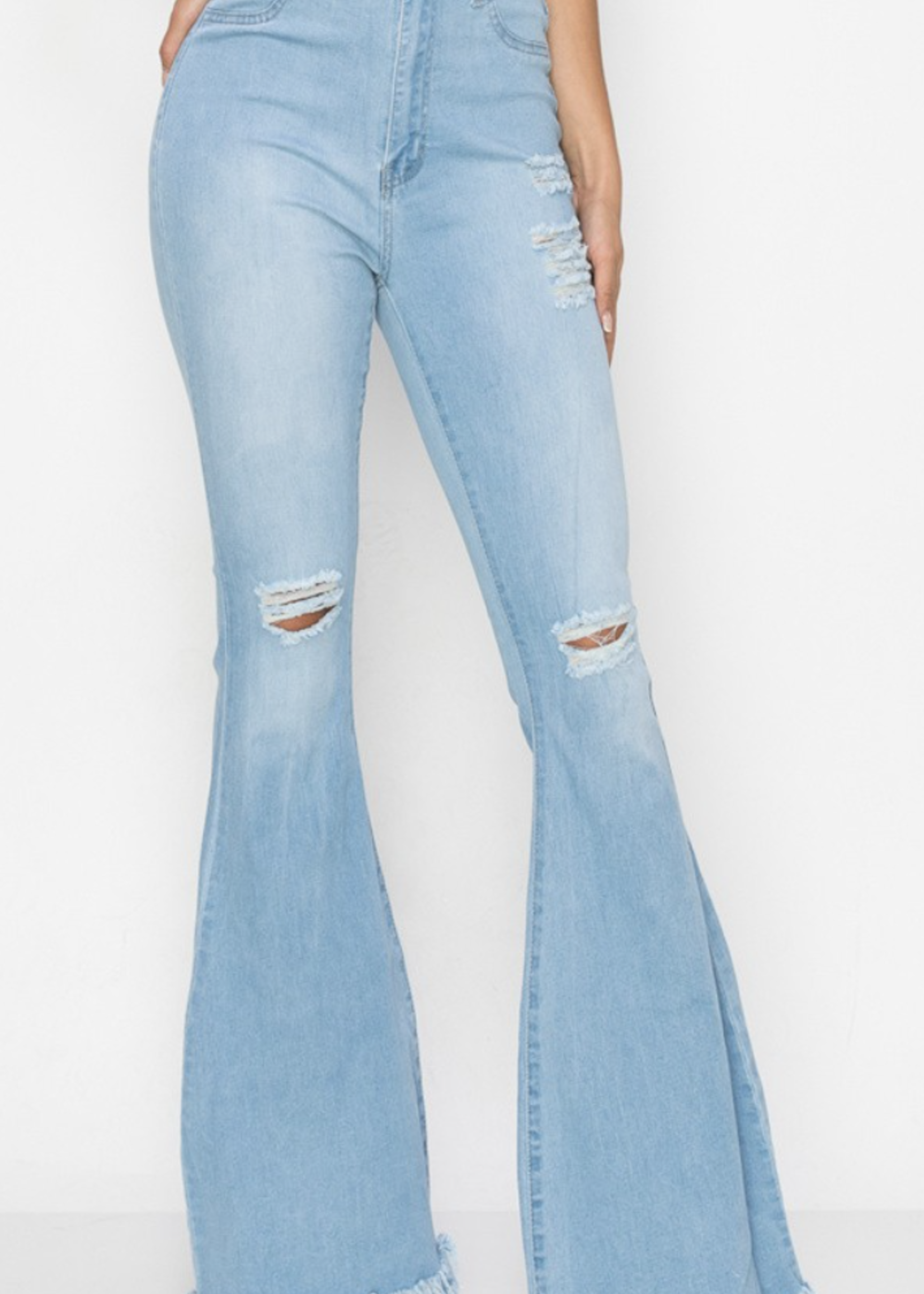 Denim Flare High Rise Jean