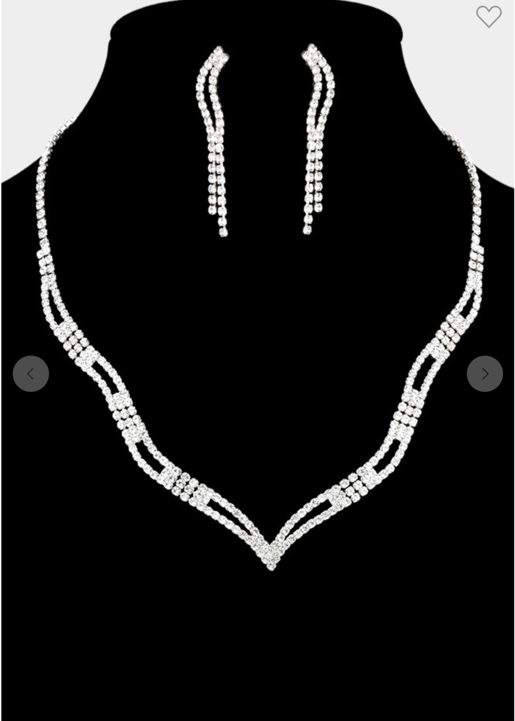 Make Me Think About You Necklace Set