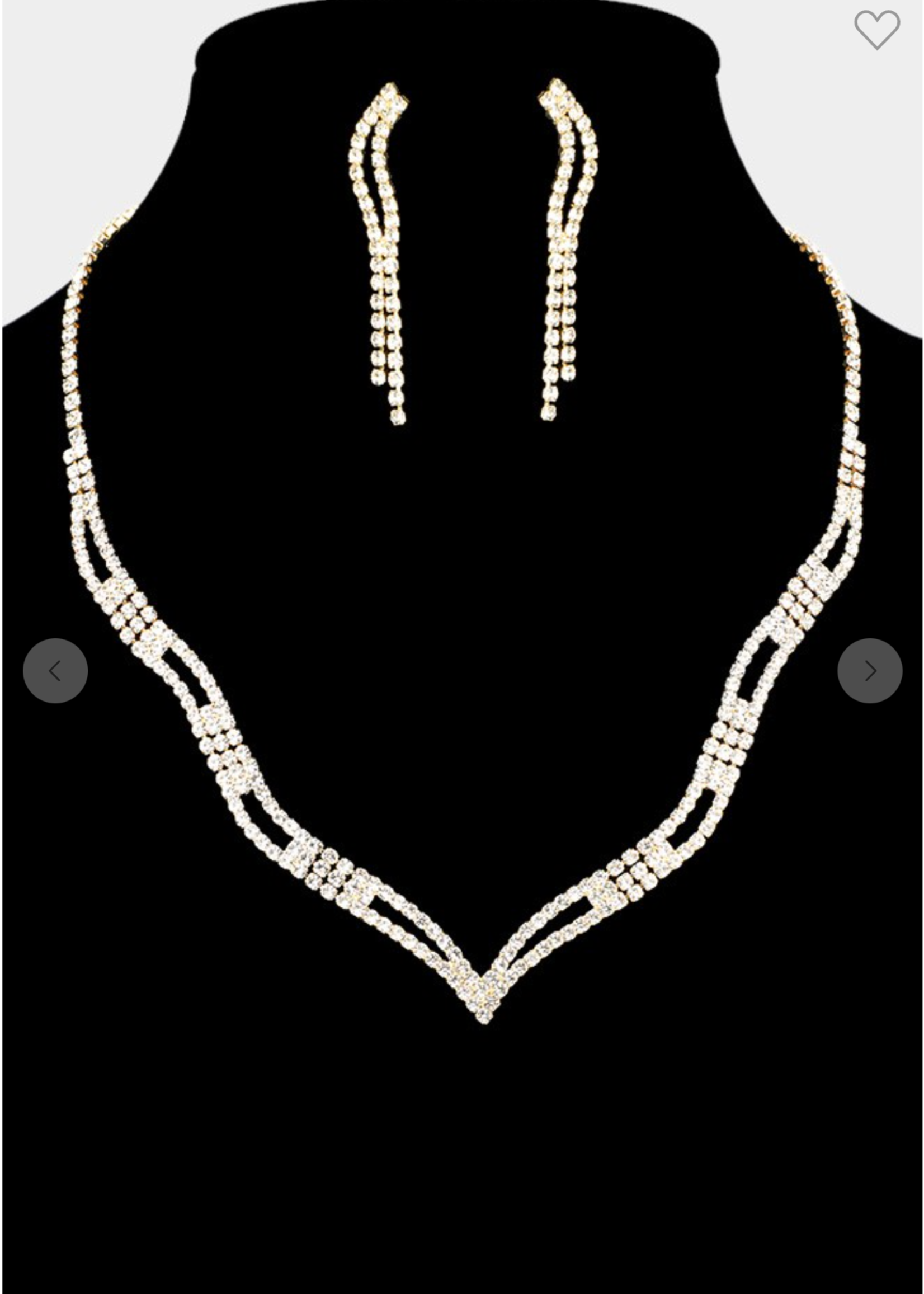 Make Me Think About You Necklace Set
