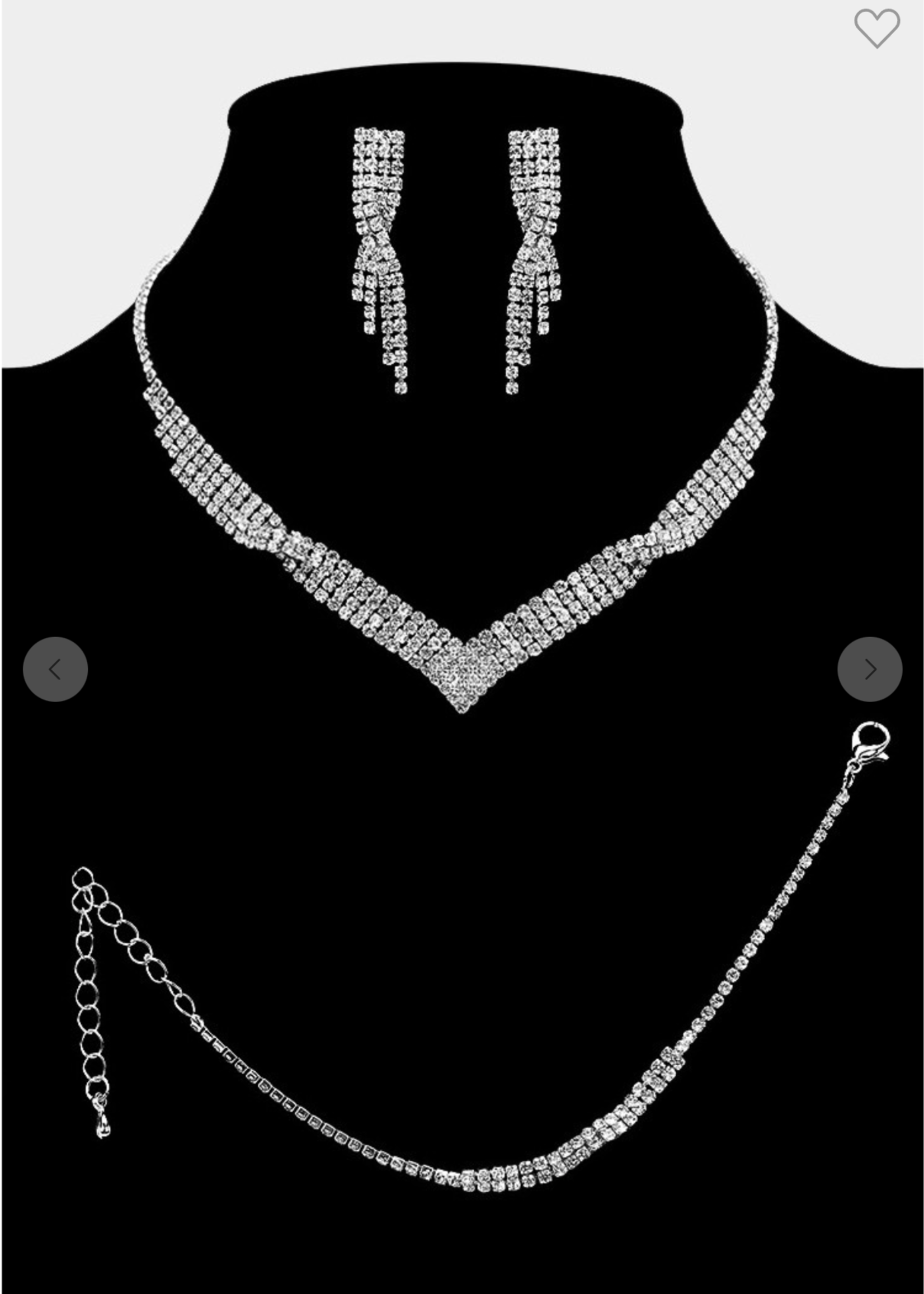 I Don't Know Why Jewelry Set