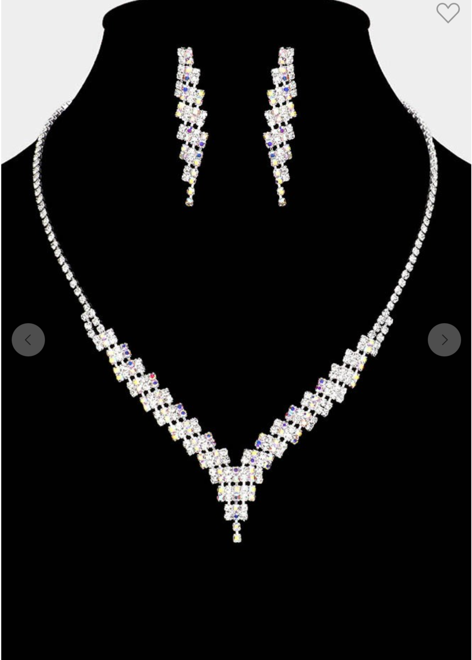 No More Mistakes Necklace Set