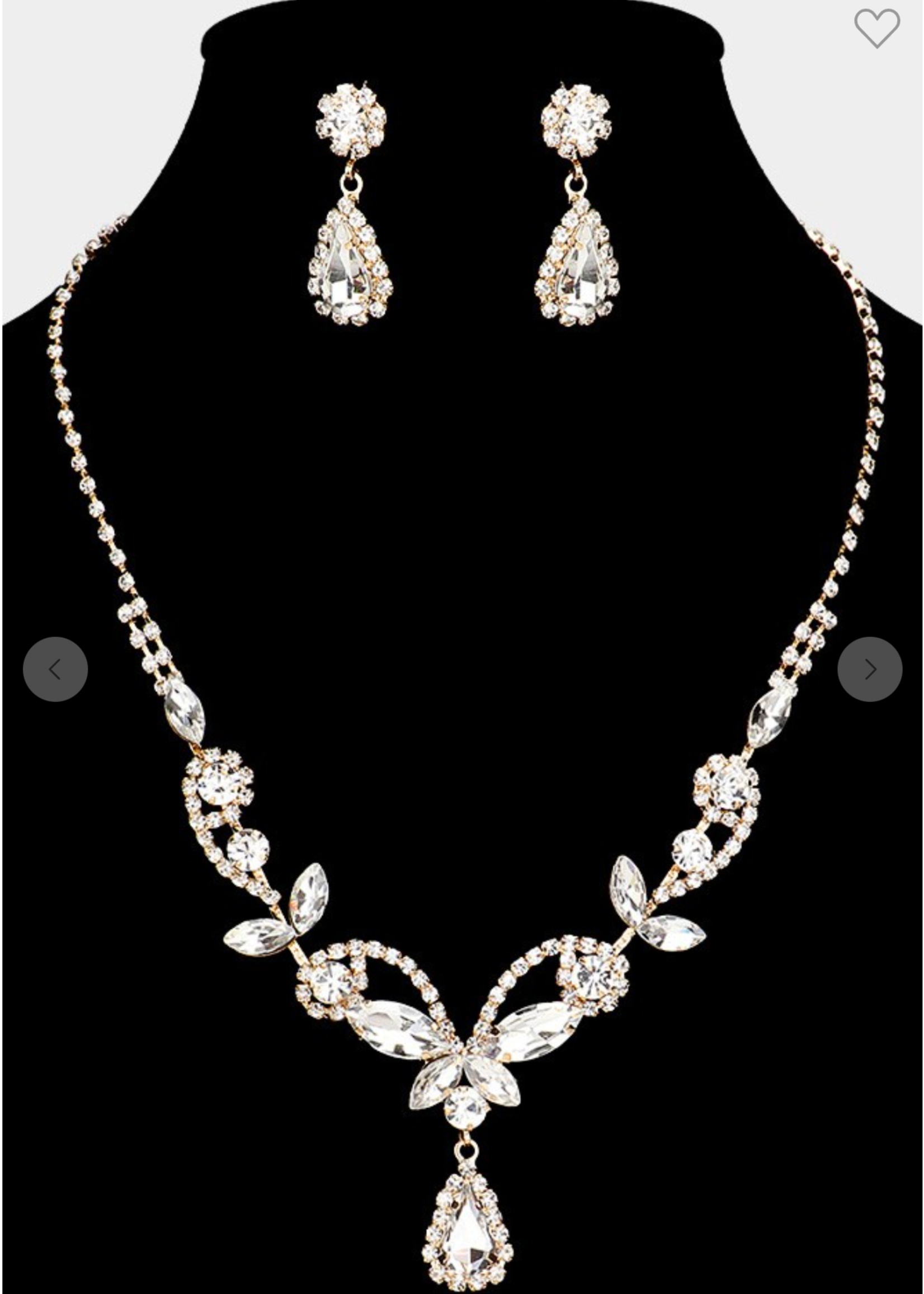 Rain On Me Necklace Set