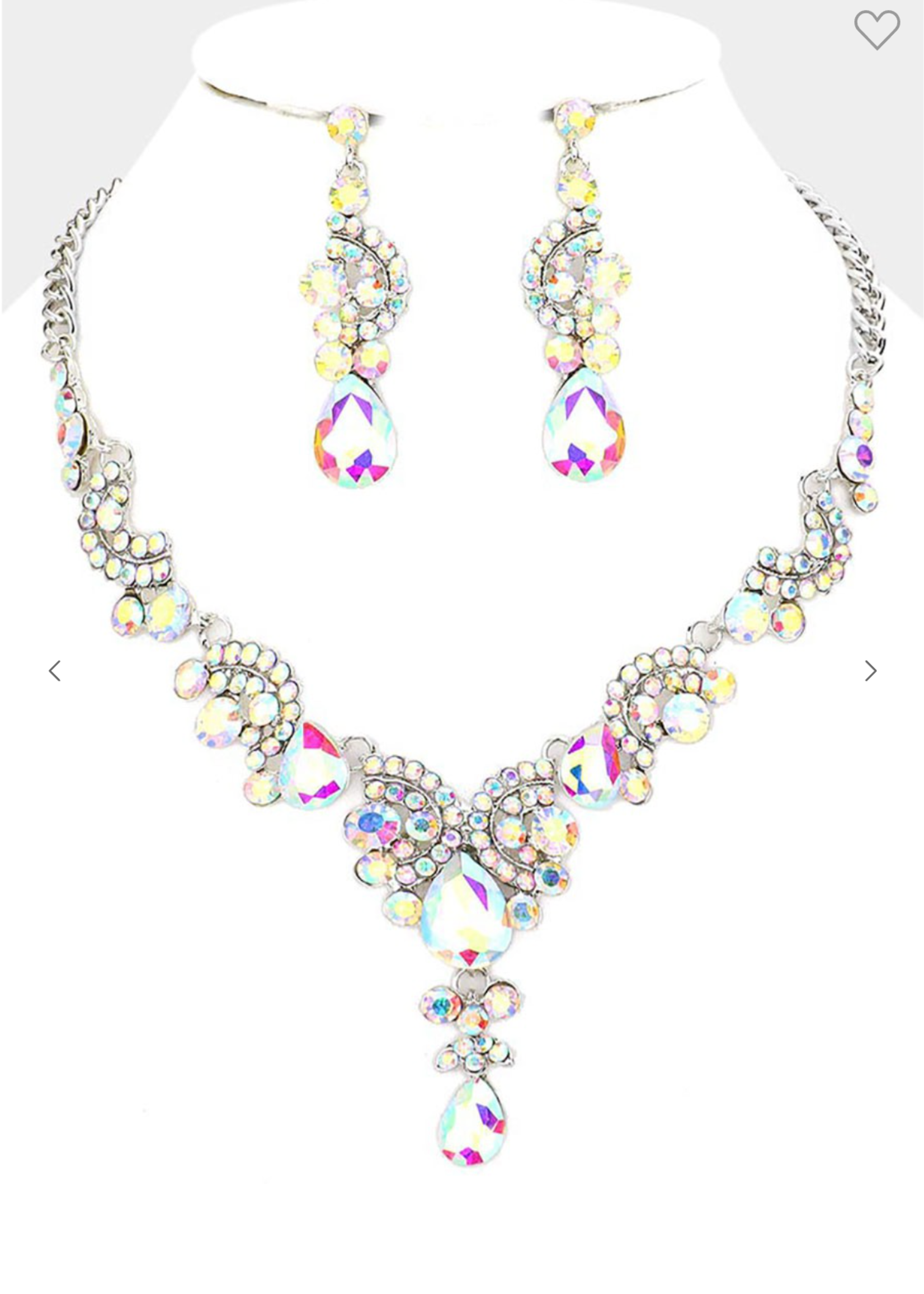I'll Never Leave Necklace Set