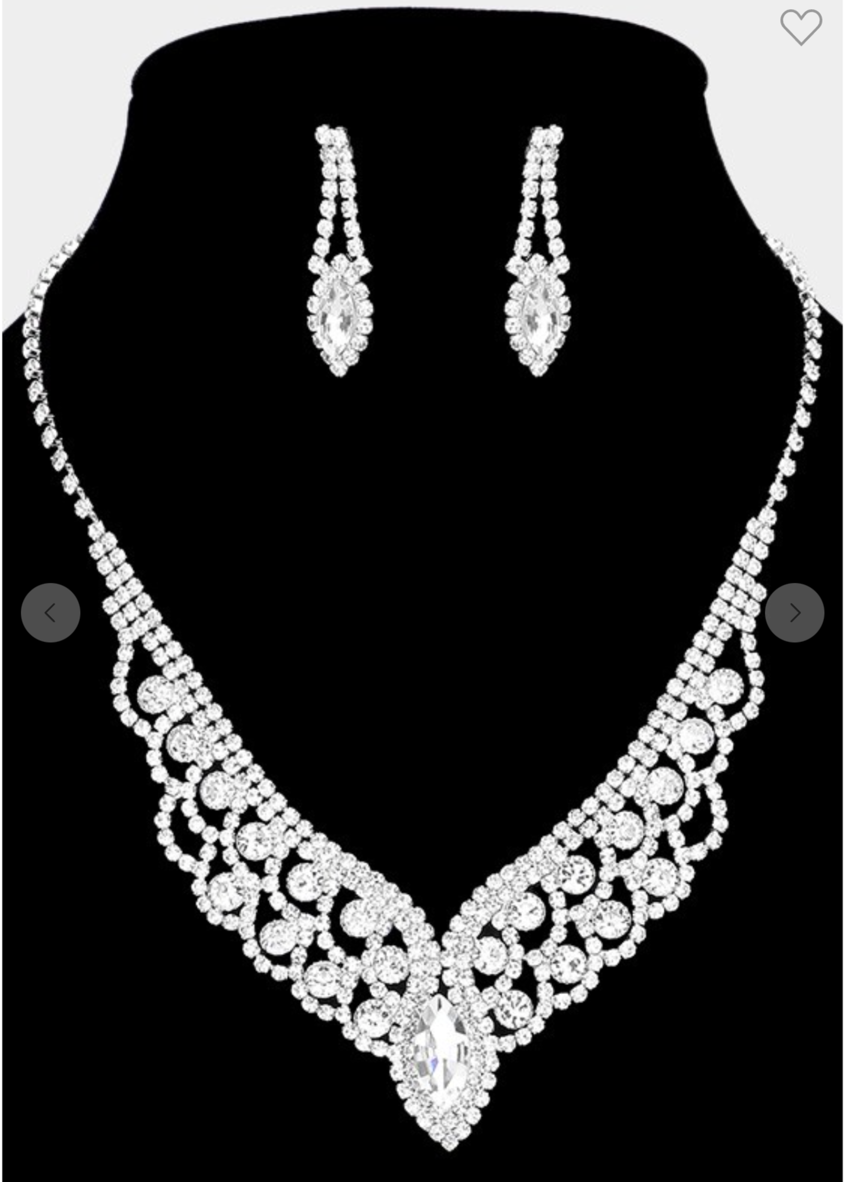 You Really Love Me Necklace Set