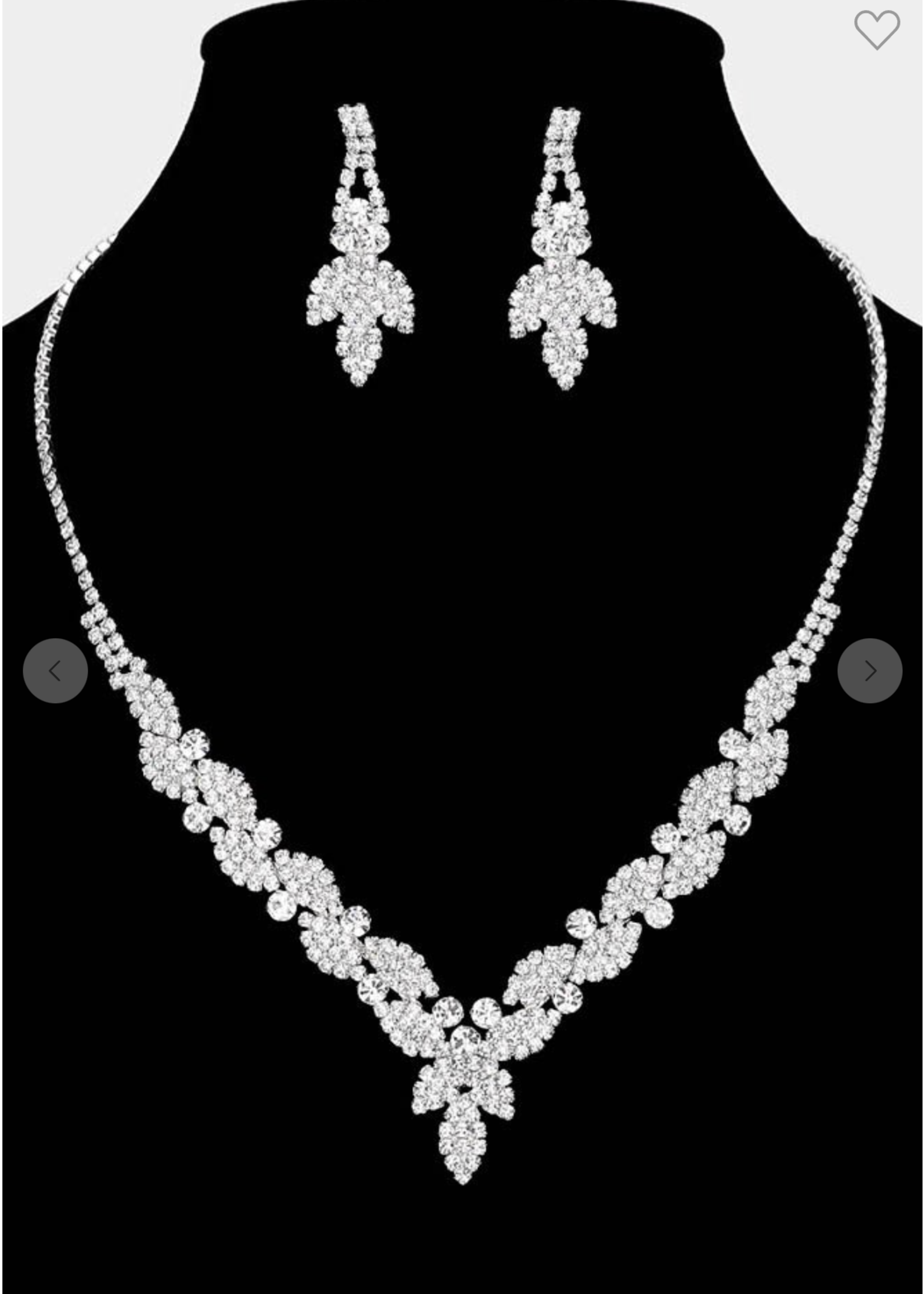 If You Want Me To Stay Necklace Set