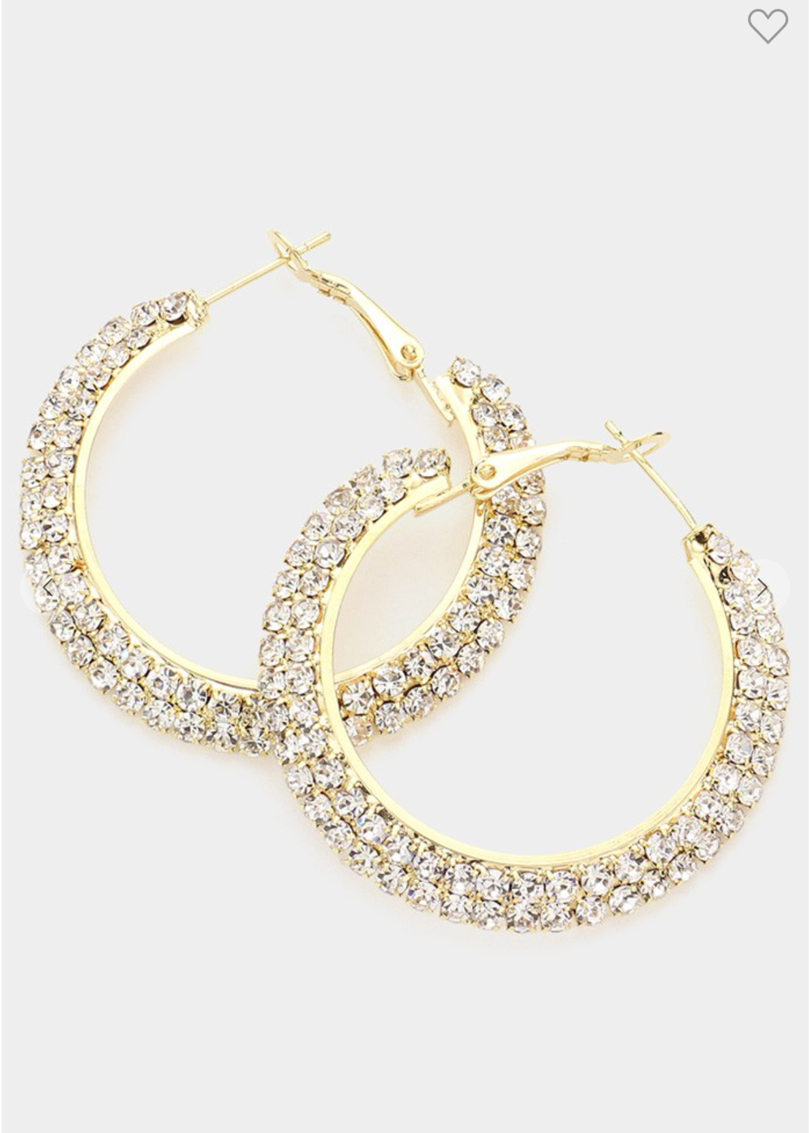 Caught Up Hoop Earrings