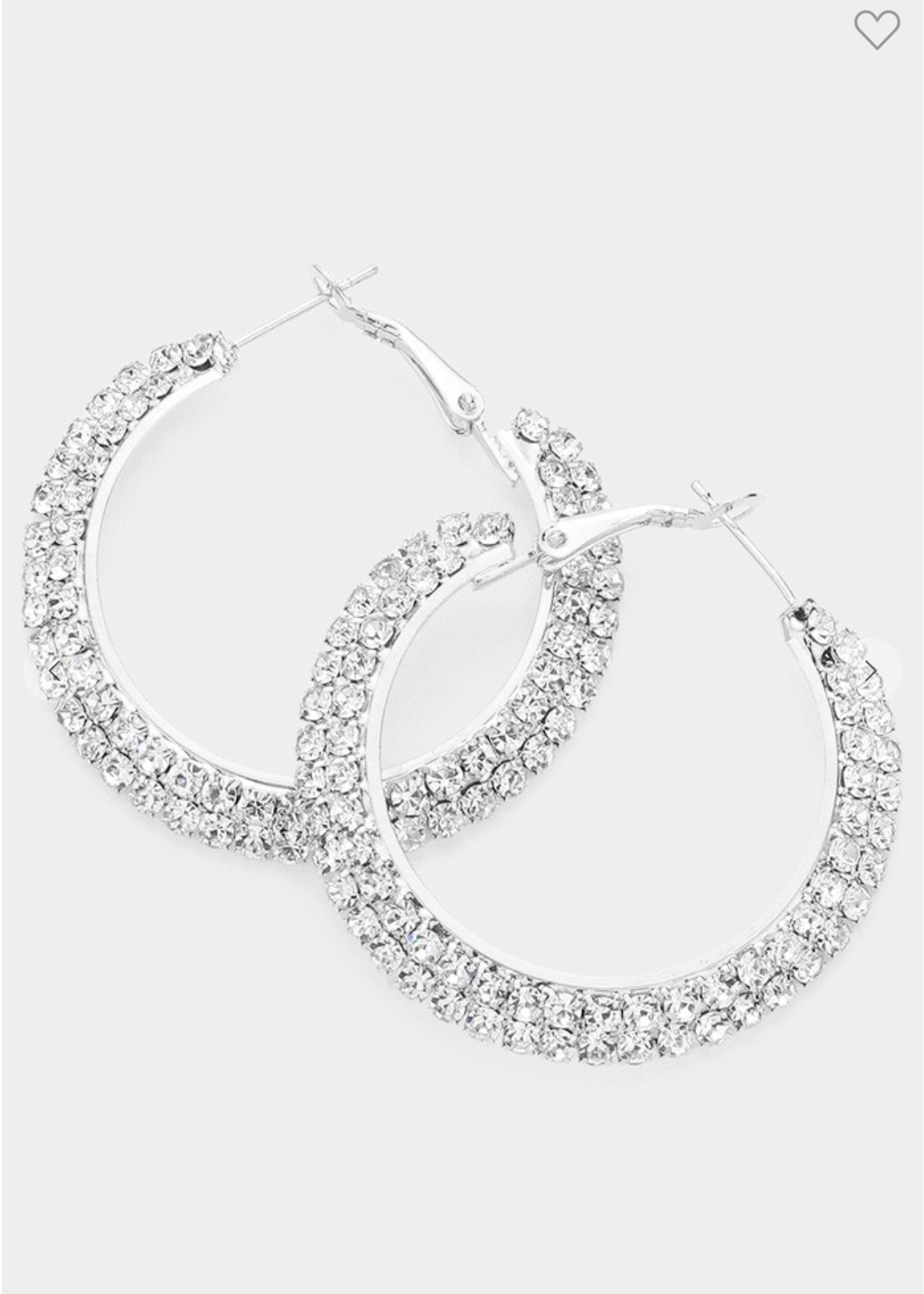 Caught Up Hoop Earrings