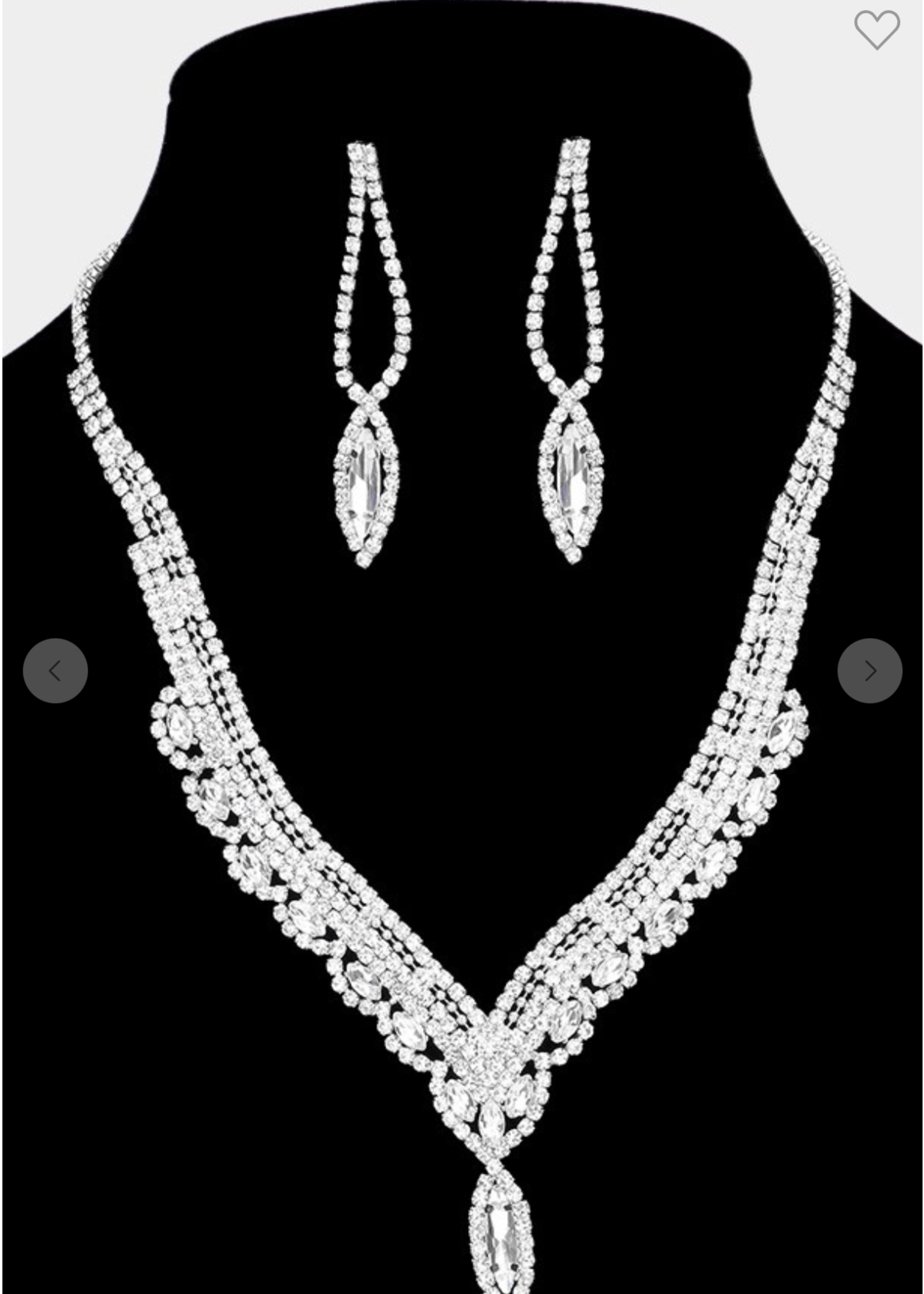 Always Spend Time With Me Necklace Set