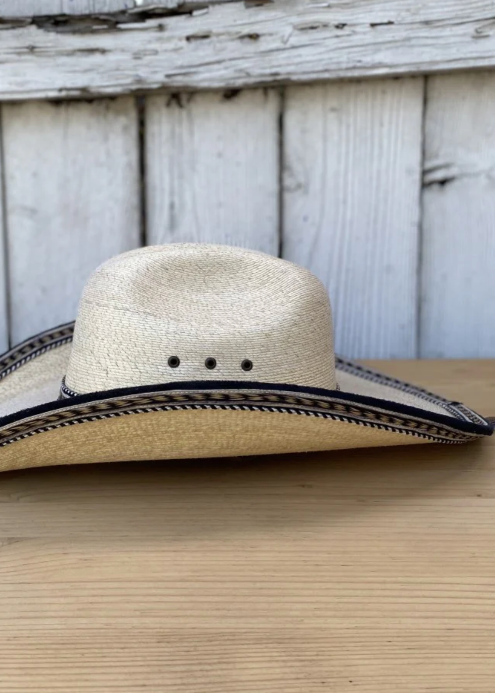 Sombrero Sahuayo Oscar Doble RIbete Negro Stone Hats