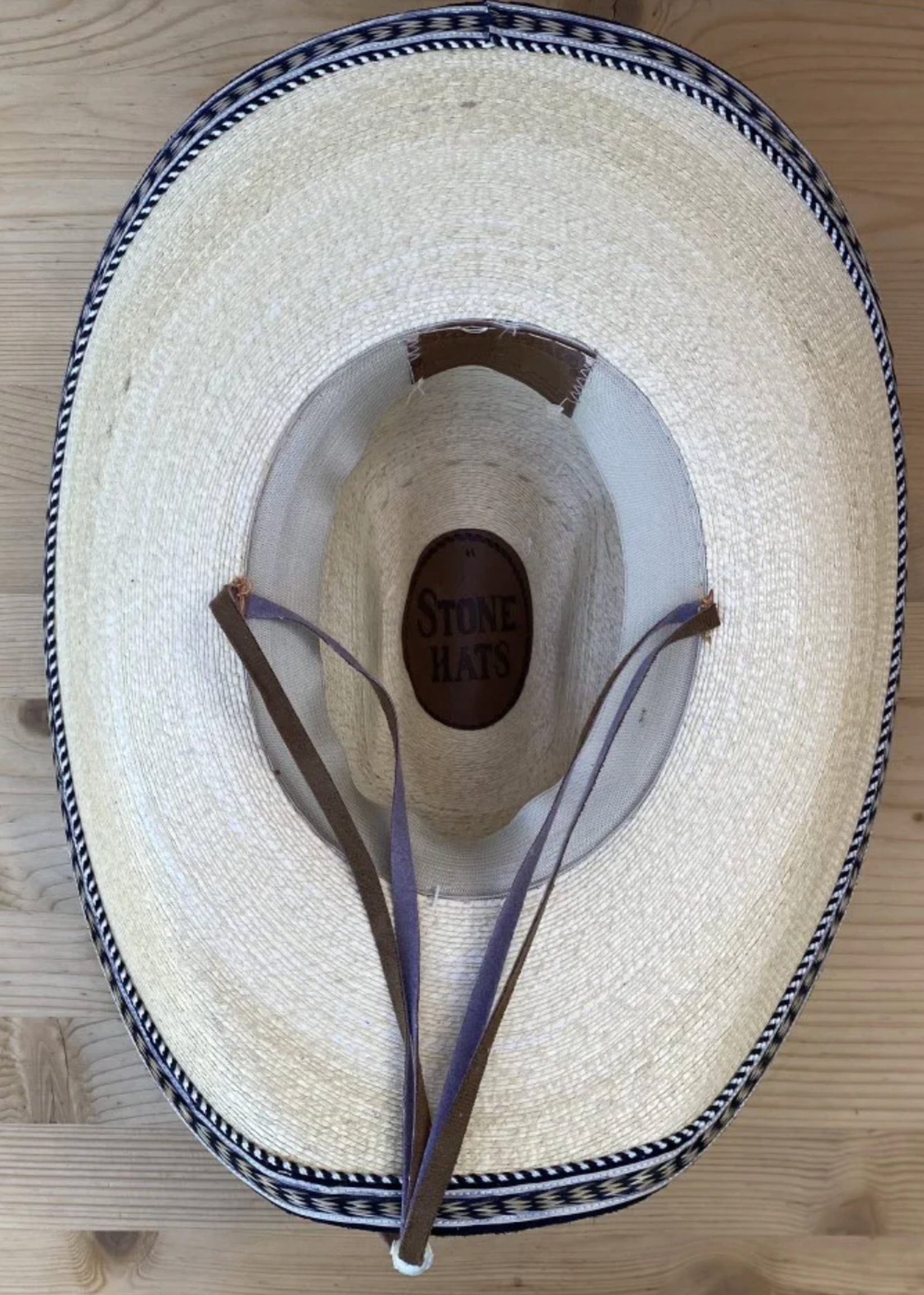 Sombrero Sahuayo Oscar Doble RIbete Negro Stone Hats