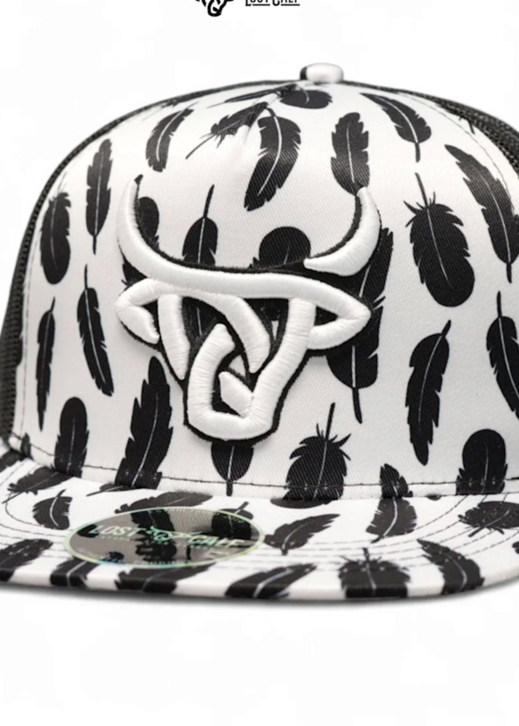 Black Feathers White