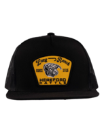 Lazy J Ranch Black Gold Hot Shot Classic Five Panel Trucker Hat