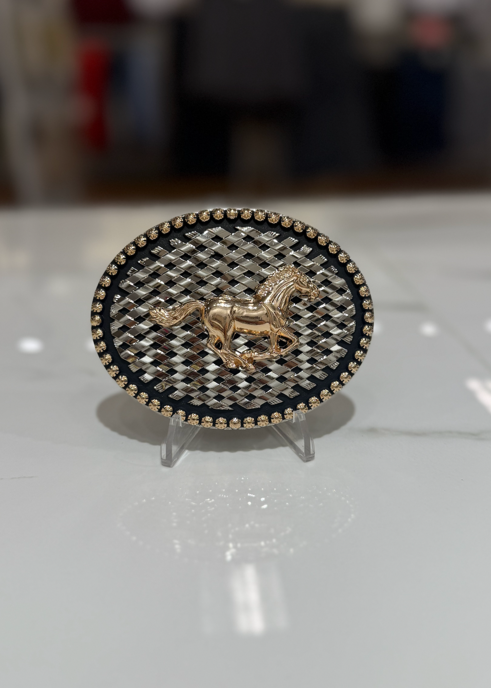 Hebilla Vaquera Running Horse *FINAL SALE*