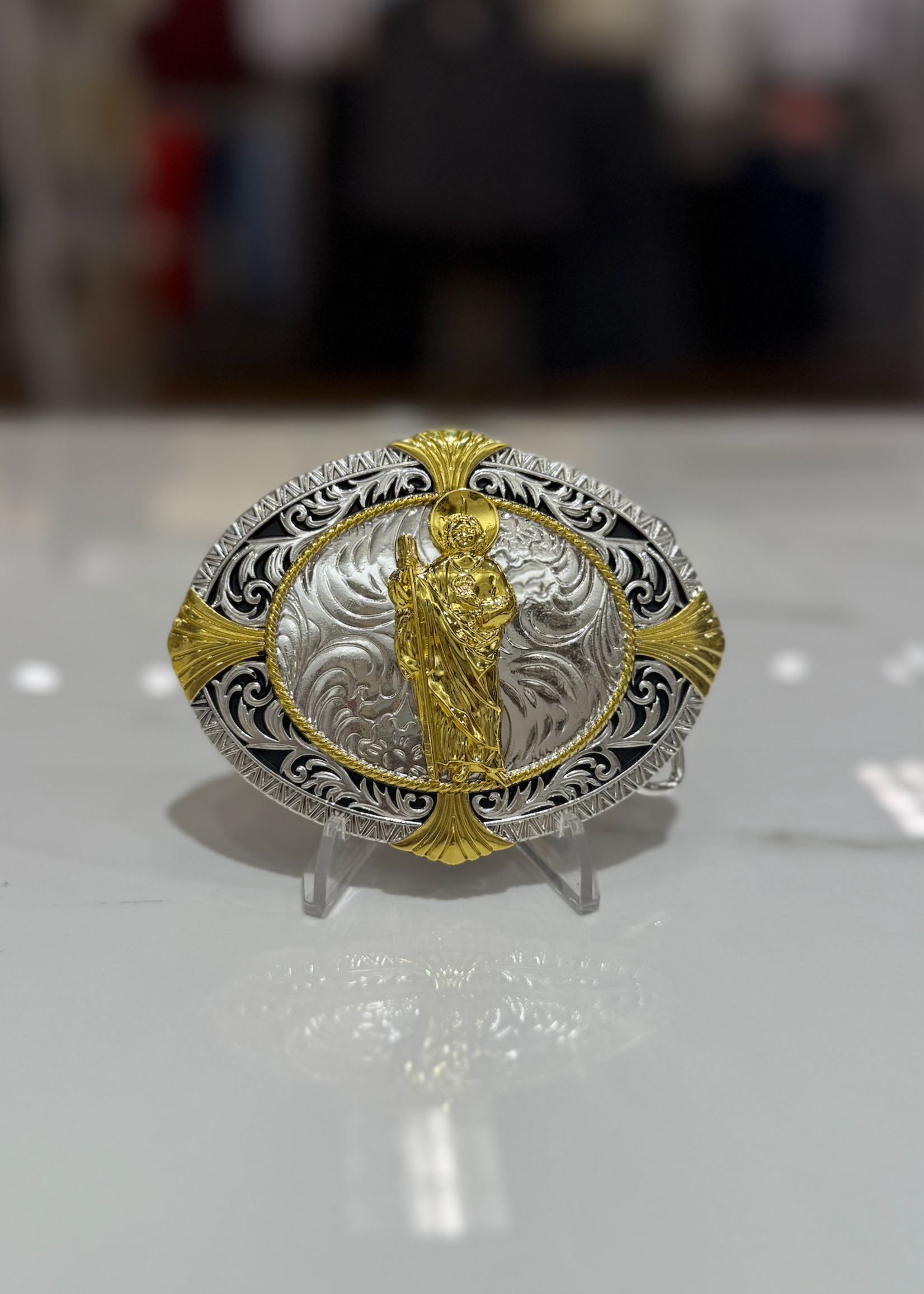 Hebilla Vaquera San Judas *FINAL SALE*