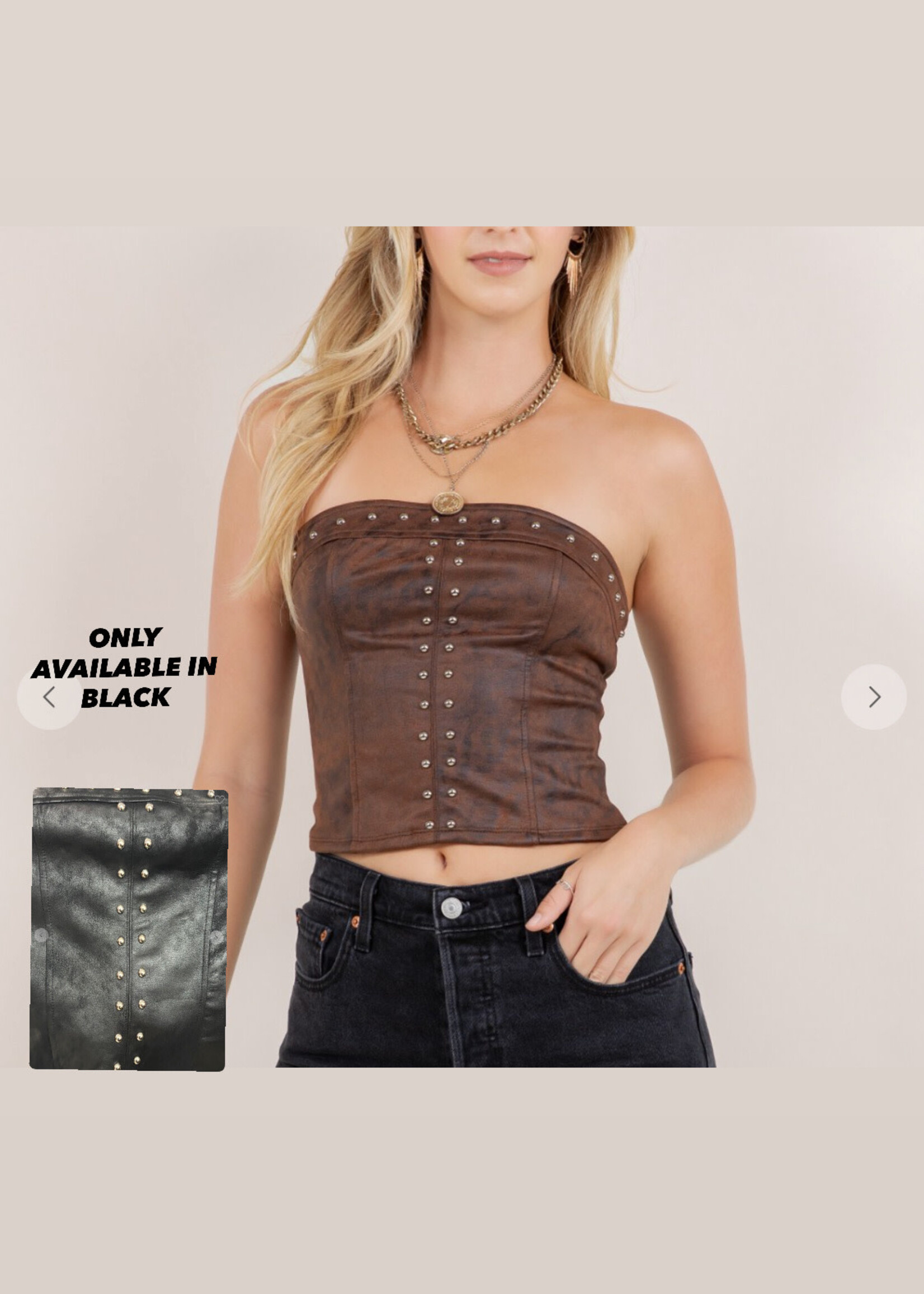 Forever You And Me Top BLACK