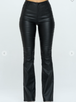 Hold You With Me Leather Bell Bottom