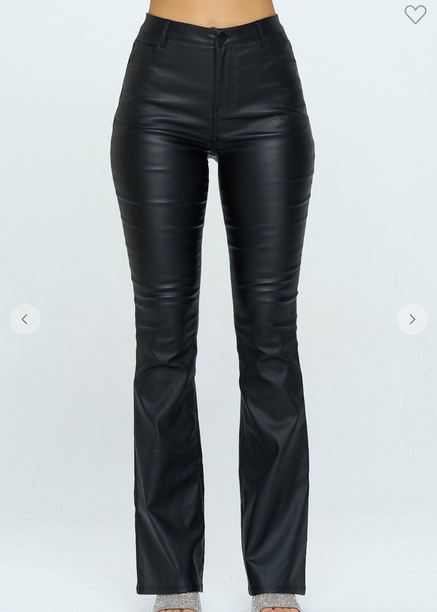 Hold You With Me Leather Bell Bottom