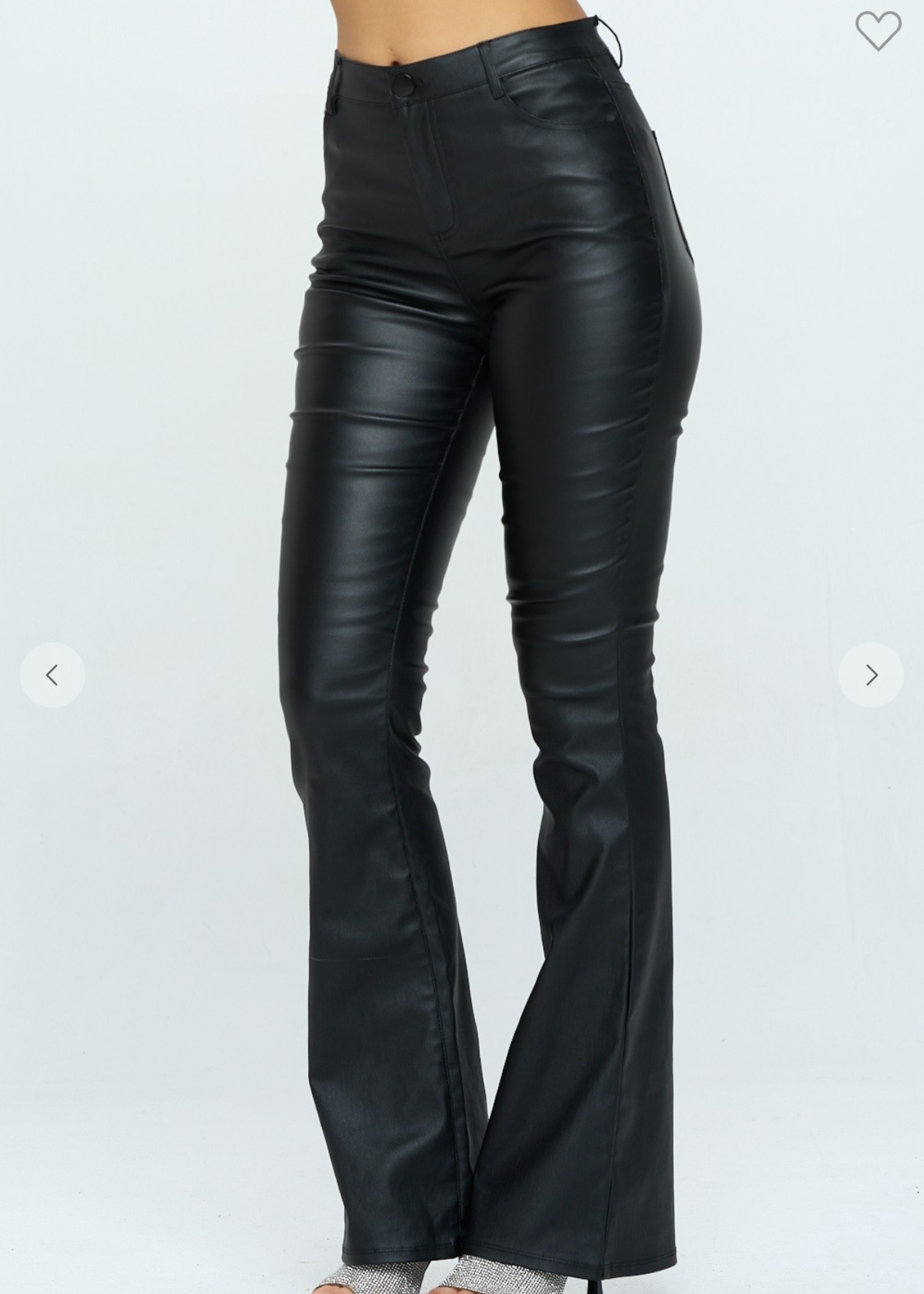 Hold You With Me Leather Bell Bottom