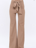 Put a Bow On It Pants KHAKI