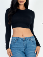 Casually Cute Top BLACK