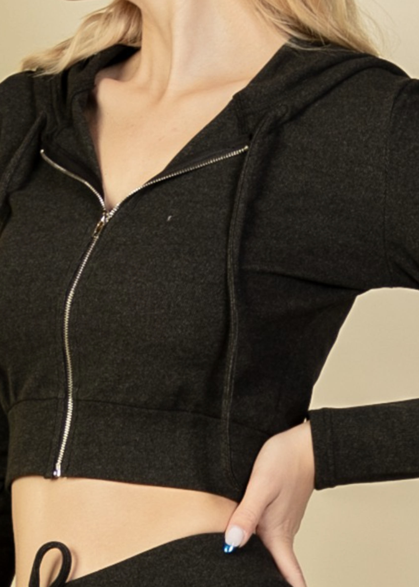 It's Chilly Out Zip Up Hoodie