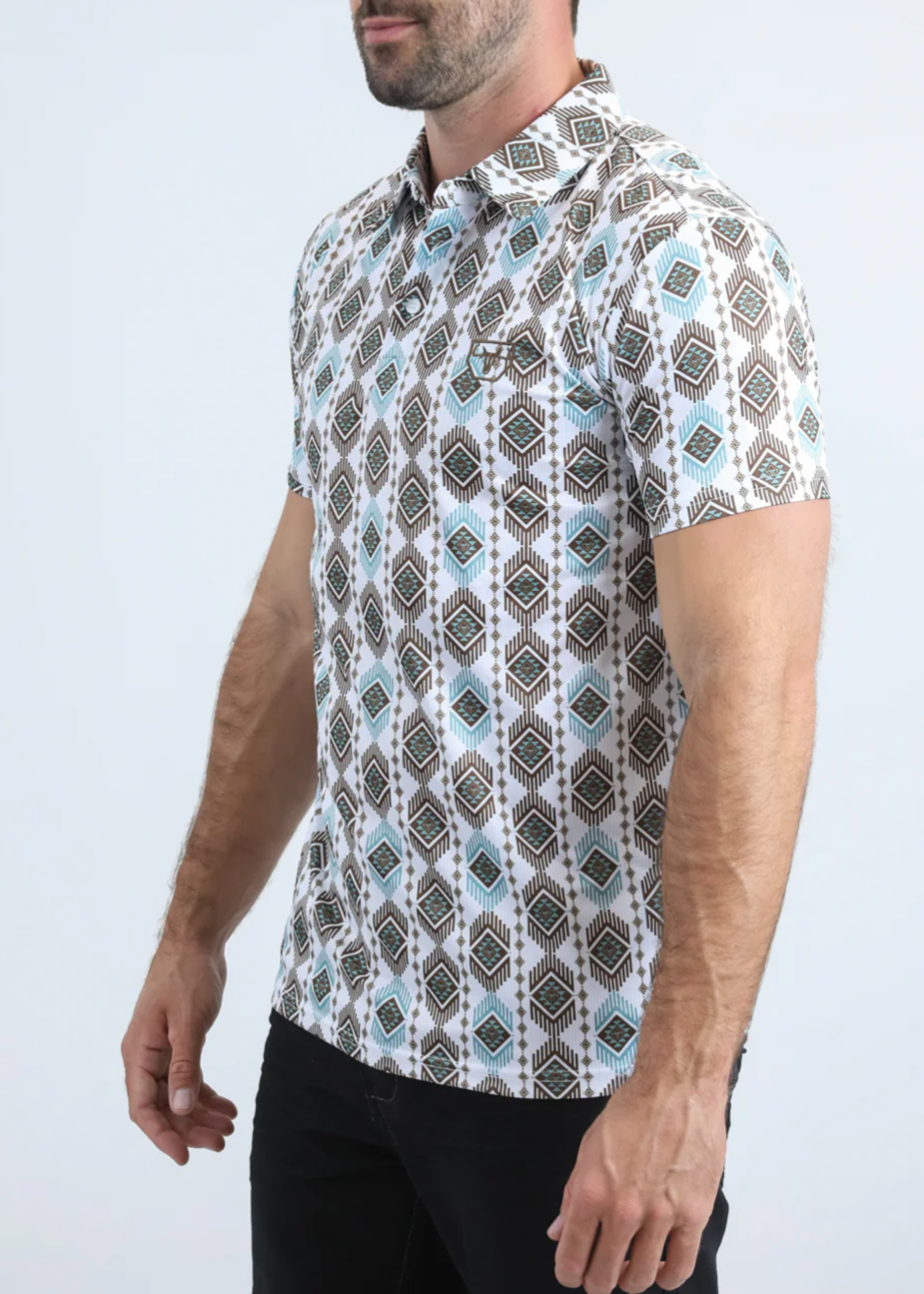 Voy A Verte Button Down