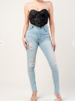 Loved By Somebody Top BLACK