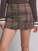 I Don't Think About You Skort BROWN