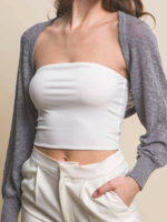 Daily Comfort Cardigan Top GREY