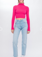 Fall Night Sweater Top  PINK *FINAL SALE*