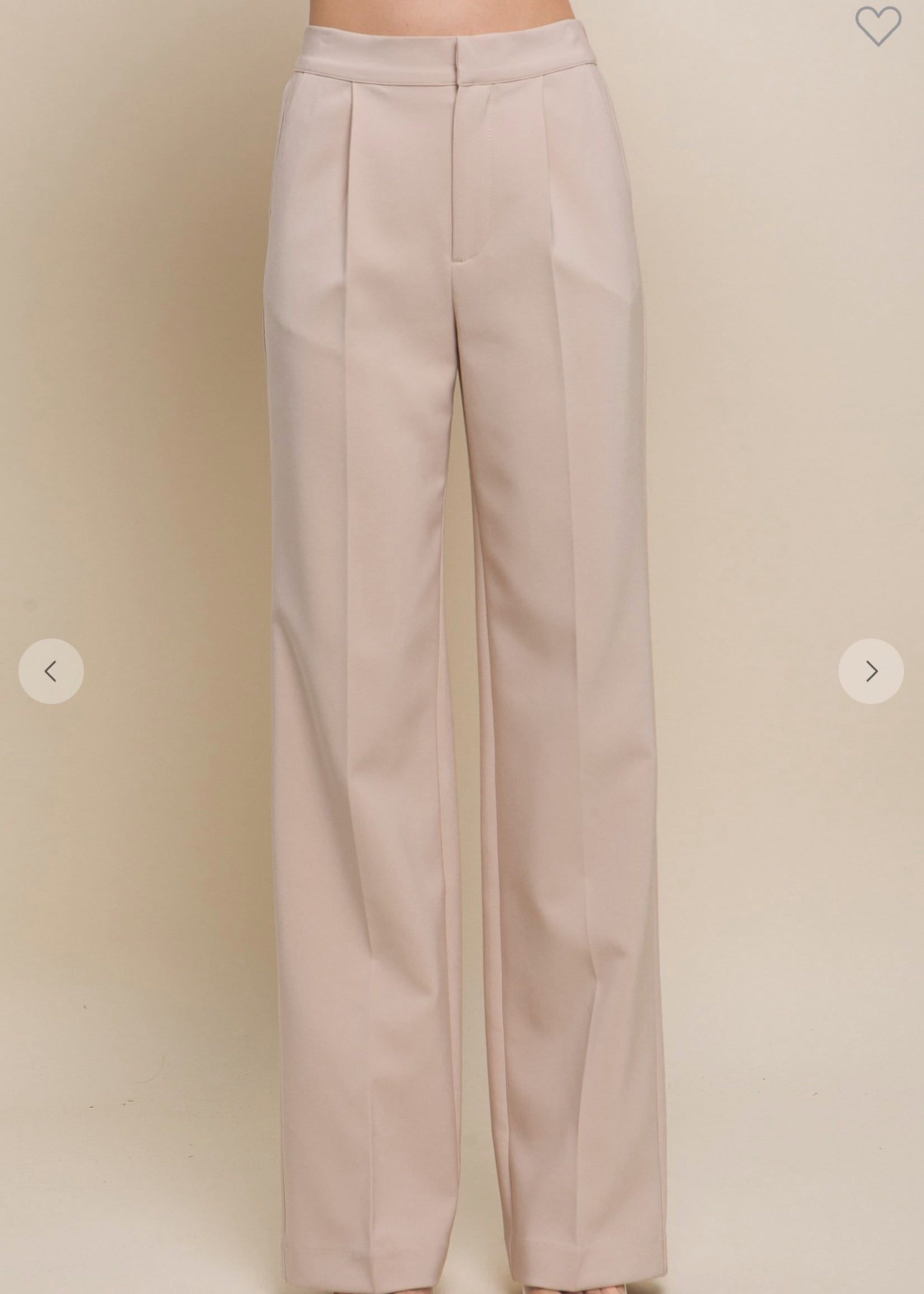 Evermore Dress Pants CREAM